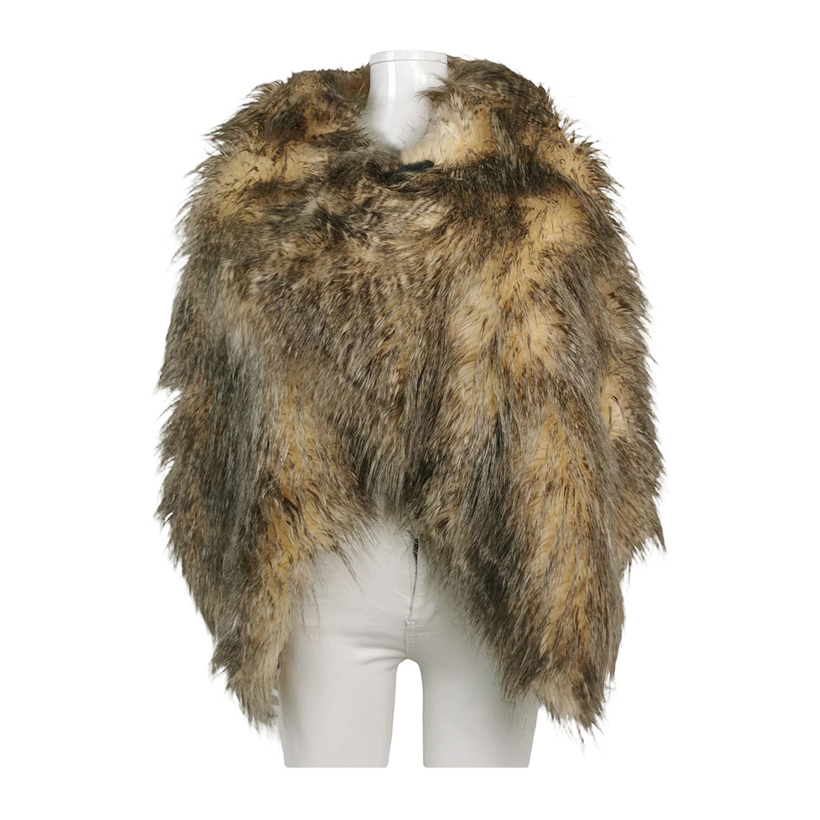 Prada Prada Logo Fur Cape Size 36 Size XS / US 0-2 / IT 36-38 - 1 Thumbnail
