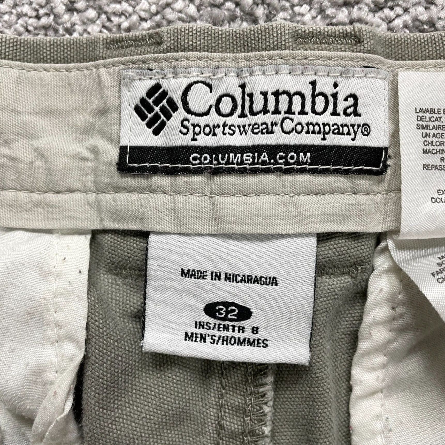 Vintage Columbia Chino Shorts Mens 32 Khaki Brown Solid Cotton Pockets Active Outdoor Size US 32 / EU 48 - 3 Thumbnail