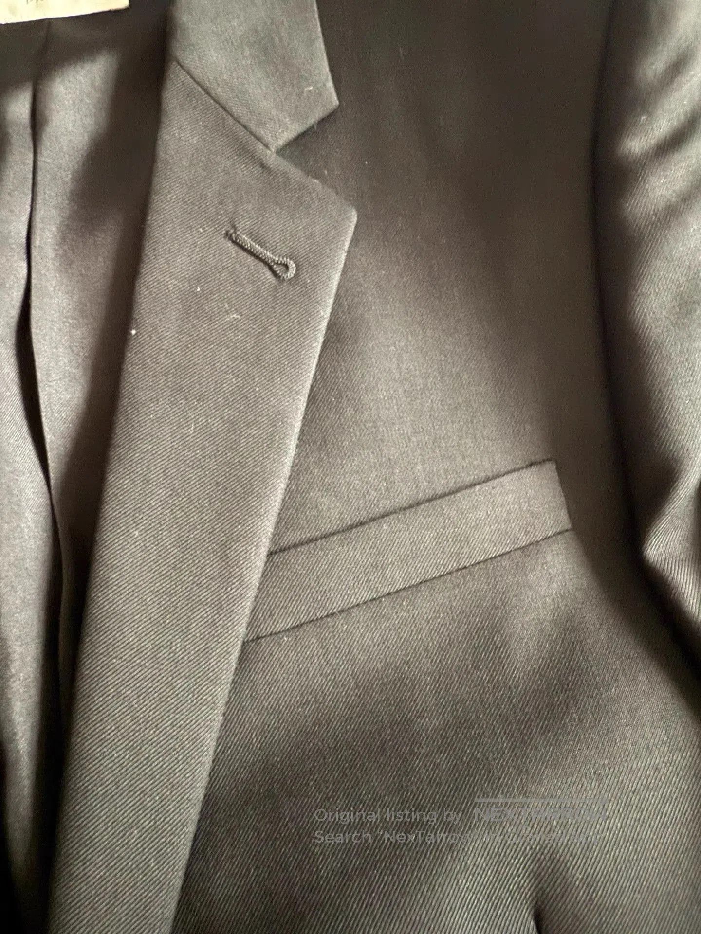 Saint Laurent Paris Black Single-Breasted Blazer. Size US M / EU 48-50 / 2 - 6 Thumbnail