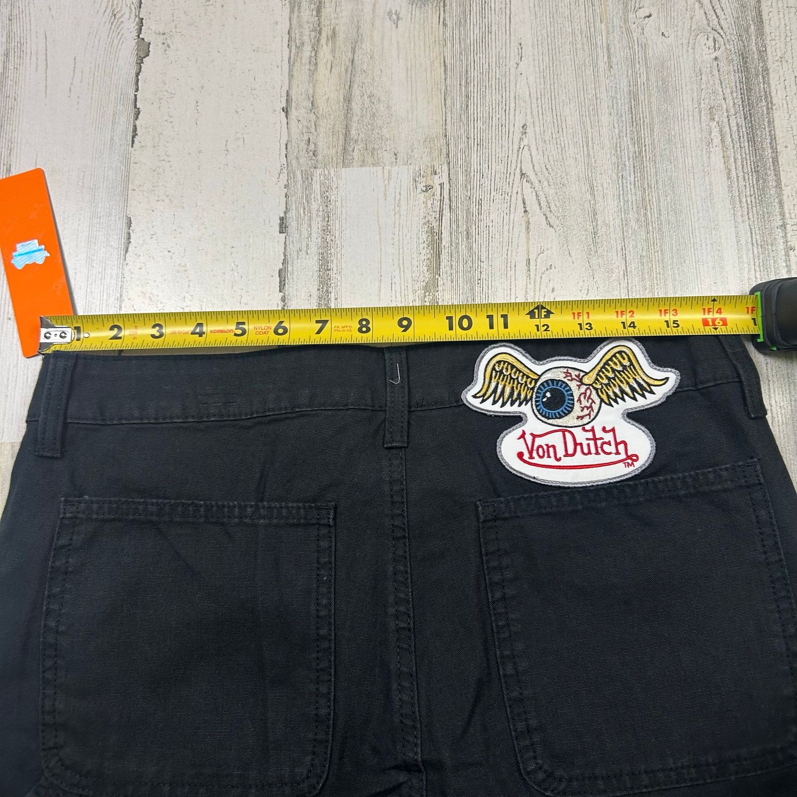 Von Dutch Von Dutch Double Knee Carpenter Black Pants Brand New Unworn Size US 32 / EU 48 - 13 Thumbnail