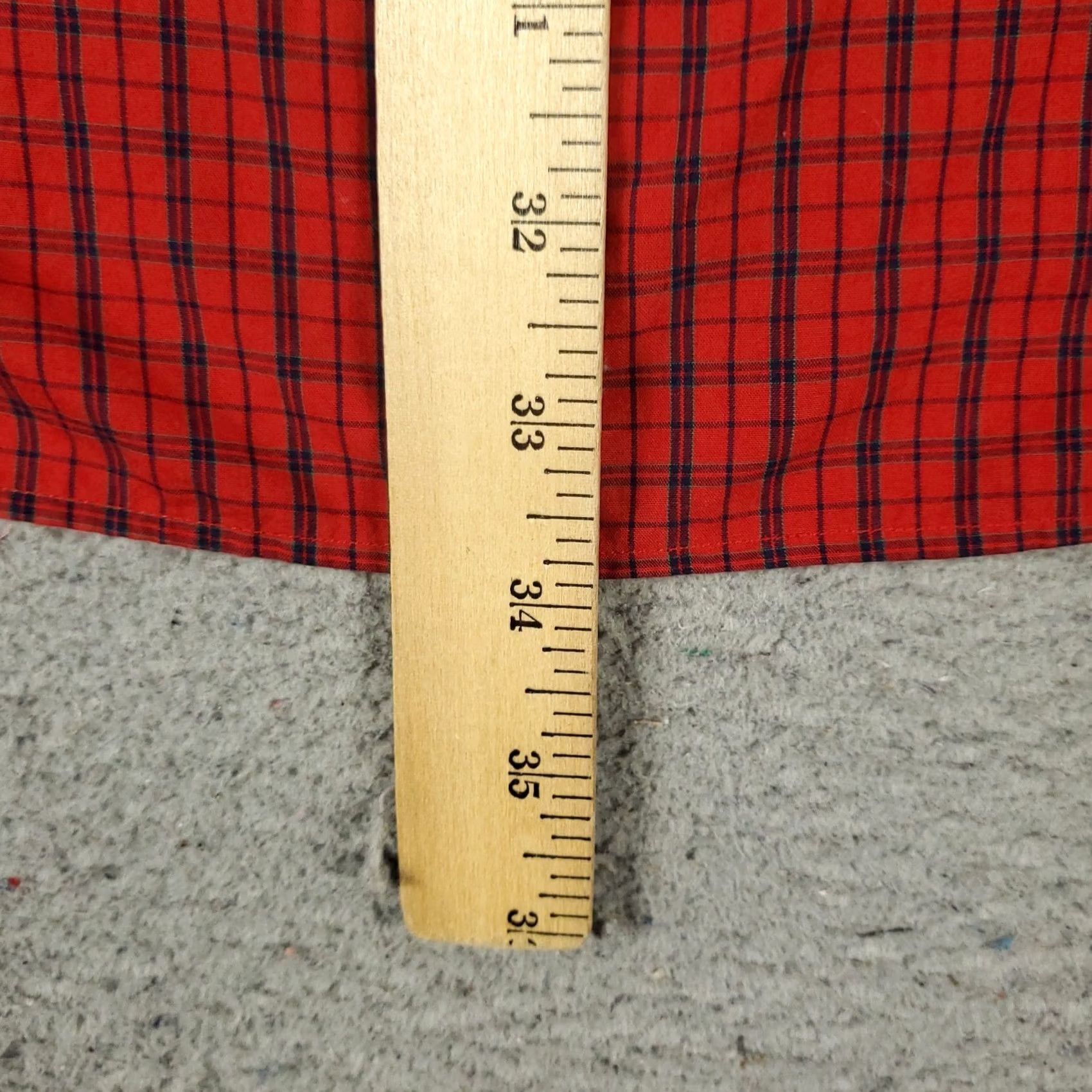 Ralph Lauren Ralph Lauren Shirt Mens XL Red Plaid Button-Up Long Sleeve Classic Preppy American Casual Shirt Size US XL / EU 56 / 4 - 5 Thumbnail