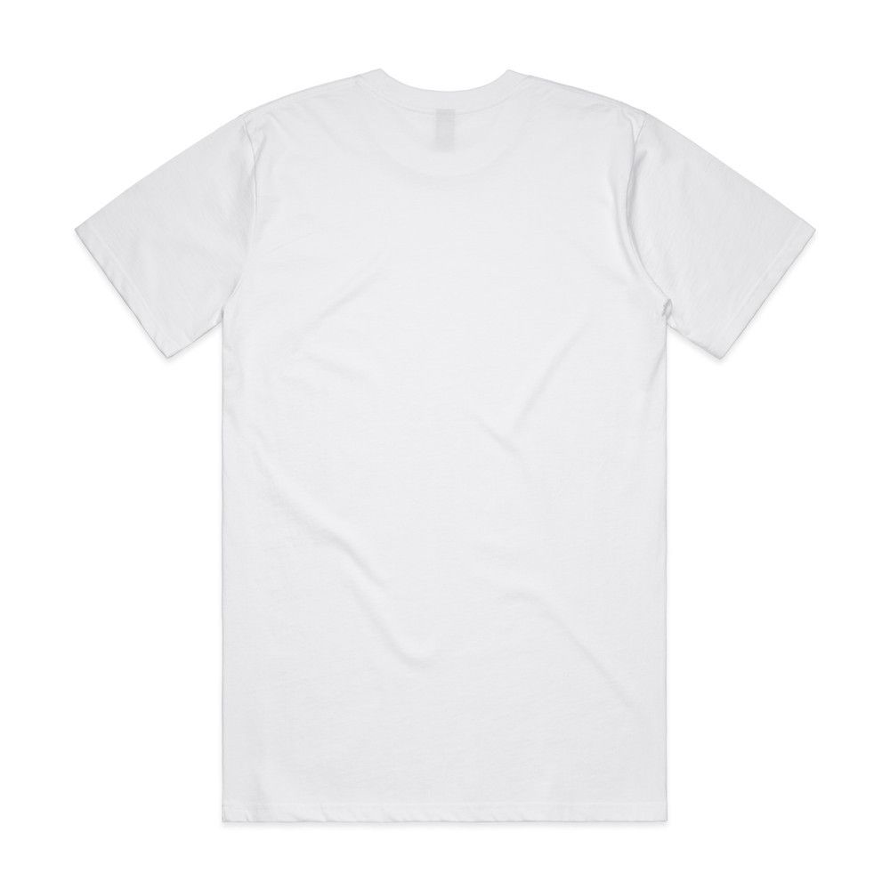 AS Colour White Plain T-shirt, High Quality/Comfortable, AS Colour Size US M / EU 48-50 / 2 - 2 Thumbnail