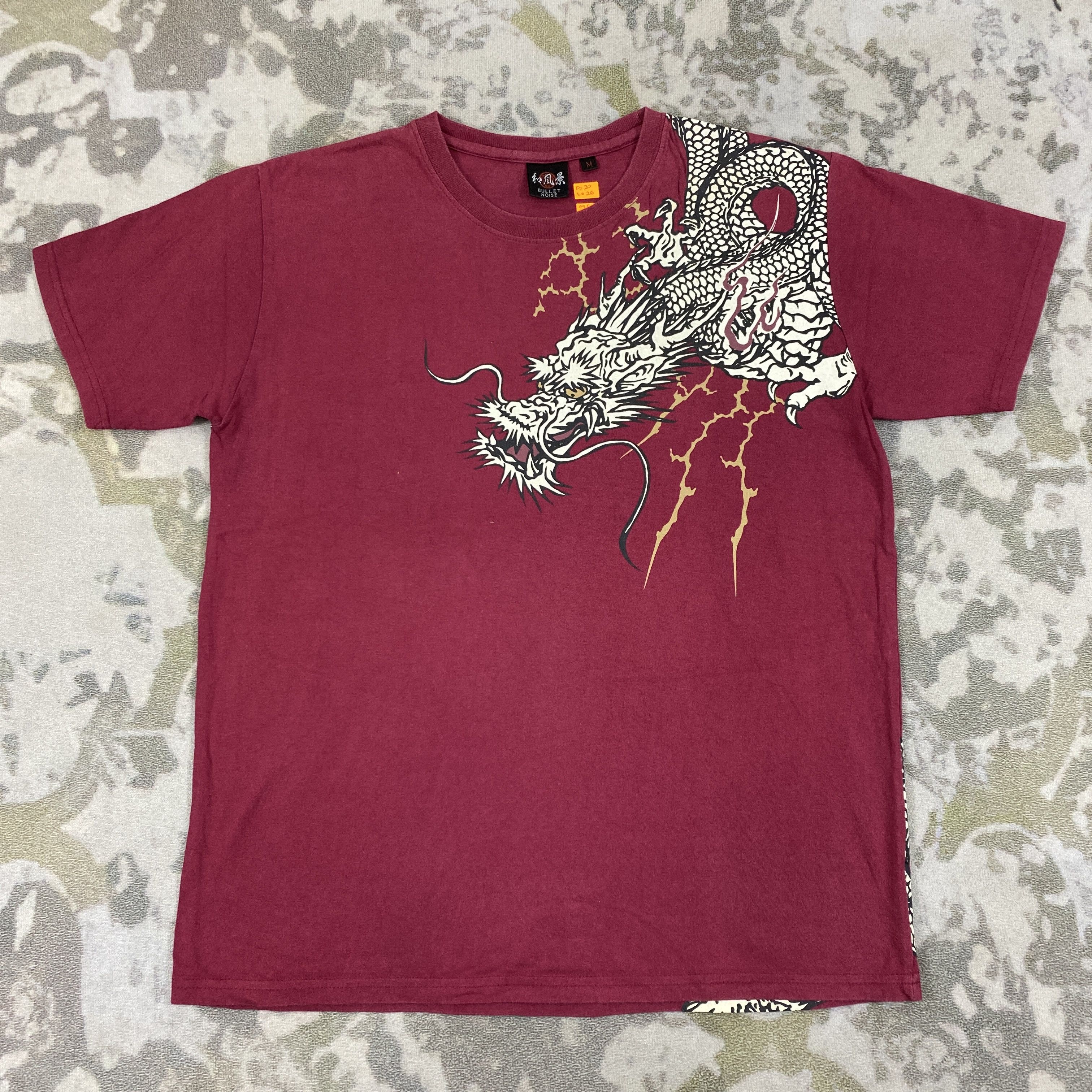 Beauty Beast 💥💥BULLET NOISE SUKAJAN SHIRT DRAGON MOTIVE-D095 Size US M / EU 48-50 / 2 - 2 Thumbnail