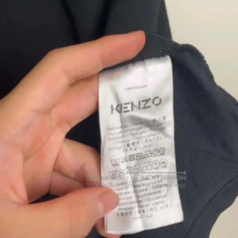 Kenzo Kenzo Black Cotton Men's T-Shirt Size M . Size US M / EU 48-50 / 2 - 5 Thumbnail