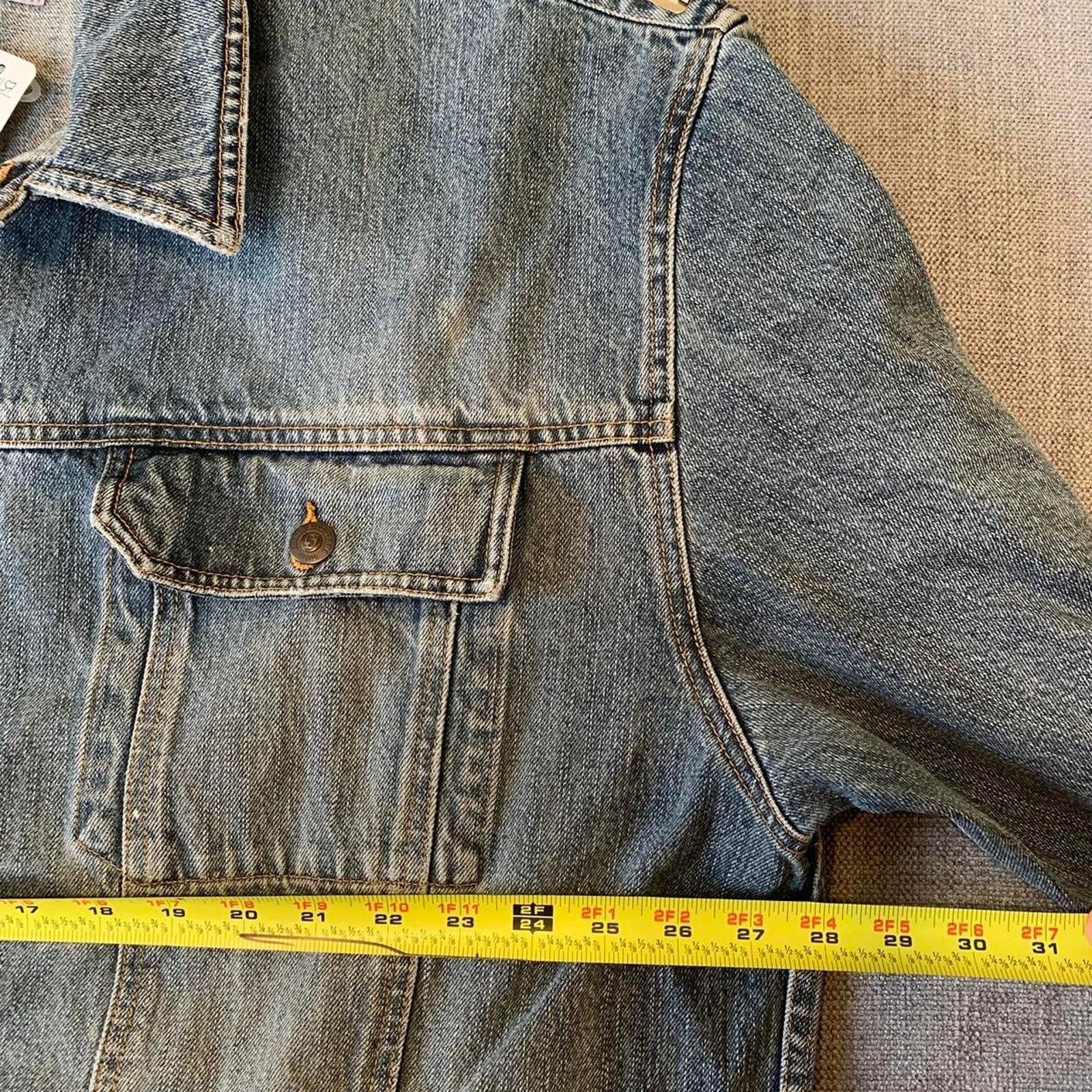 Anchor Blue Y2K Anchor Blue Denim Jacket Size US XXL / EU 58 / 5 - 7 Thumbnail