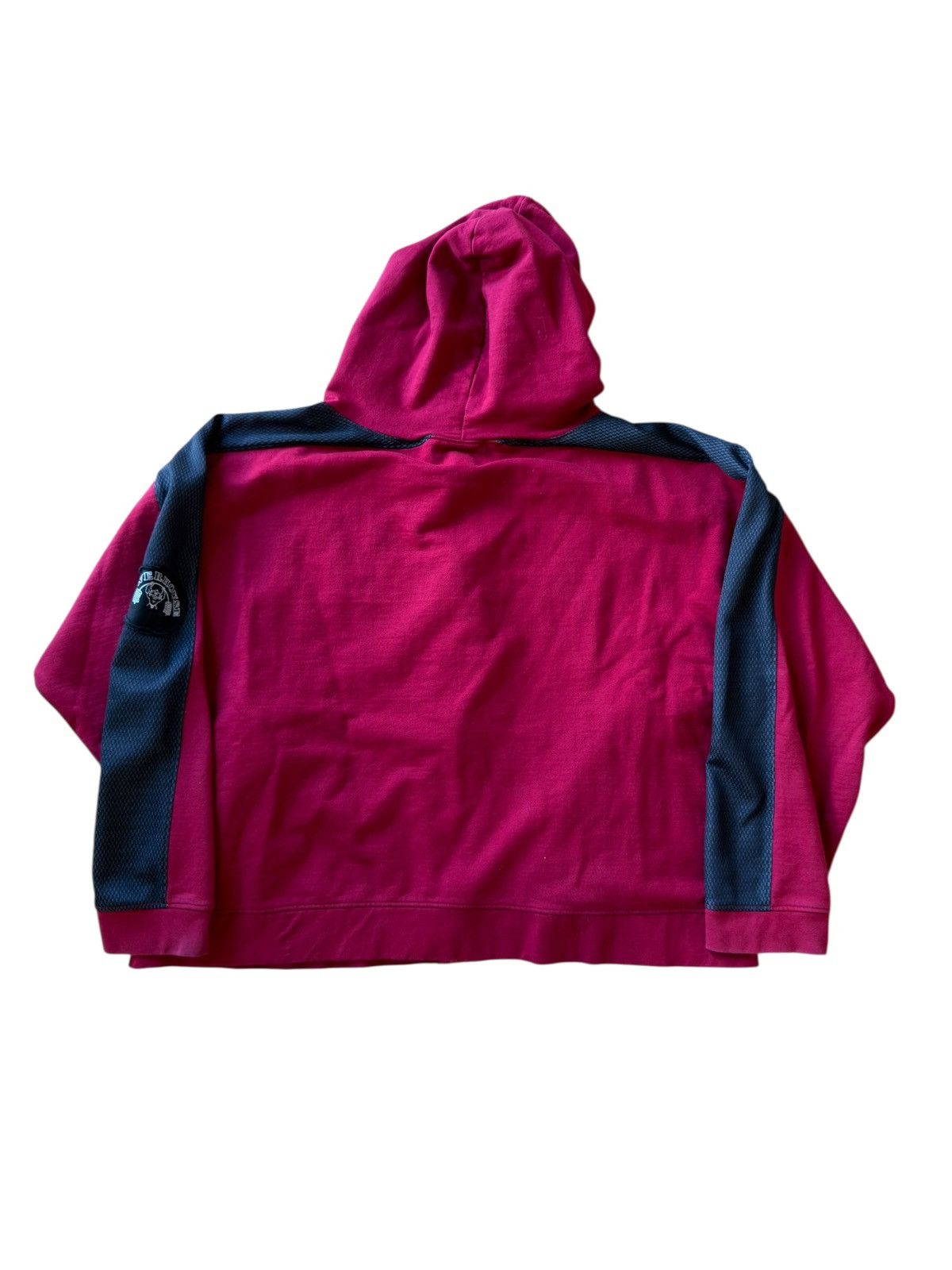 Vintage *RARE* 90s 00s POWERHOUSE GYM BOXY HOODIE ZIPUP FITNESS Size US L / EU 52-54 / 3 - 9 Thumbnail
