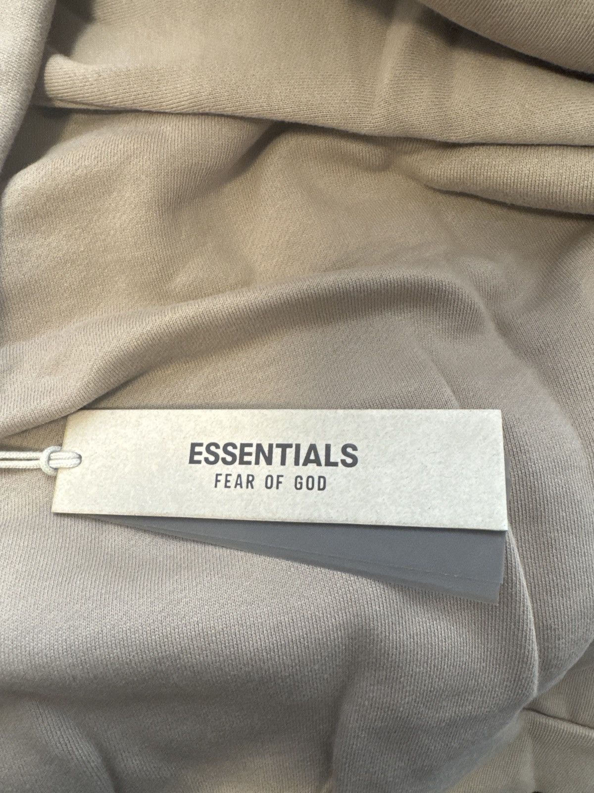 Fear of God Fear of God Essentials Fleece Hoodie Desert Sand Size XS Size US XS / EU 42 / 0 - 7 Thumbnail