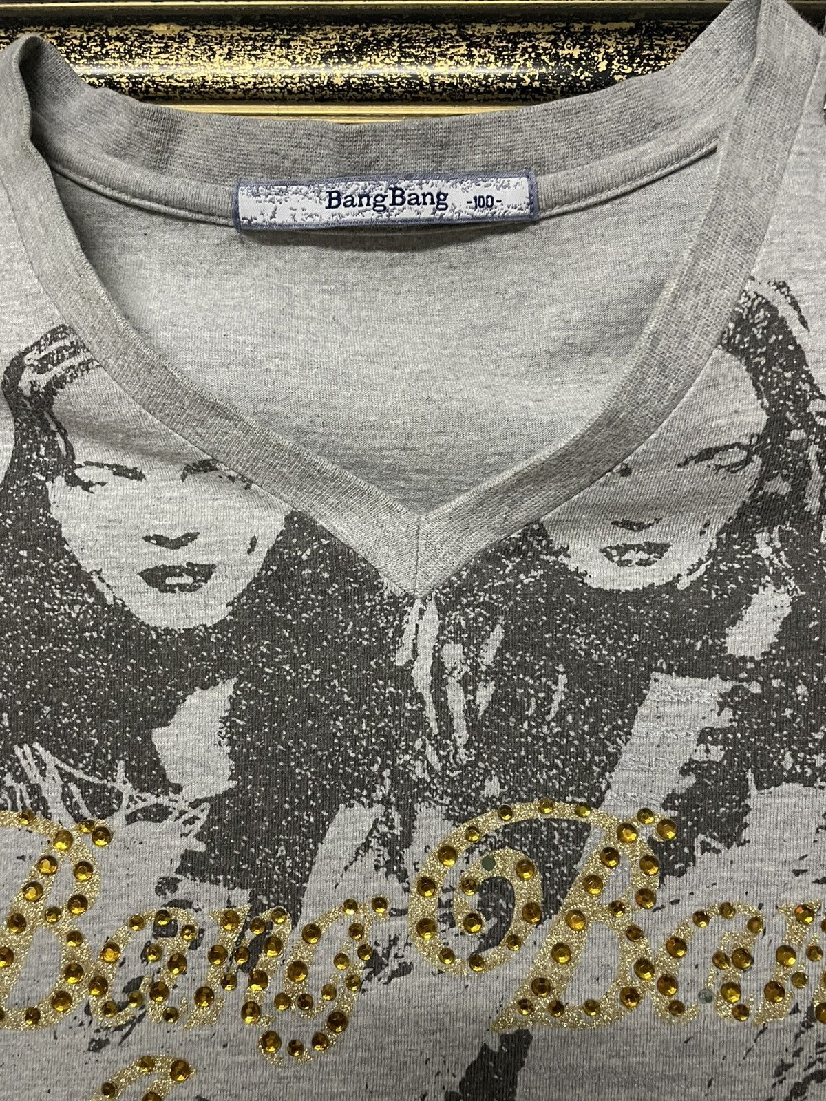 Hysteric Glamour Vintage 1990s Japan Designer Bang Bang Hysteric Girl Tshirt Size US S / EU 44-46 / 1 - 10 Thumbnail