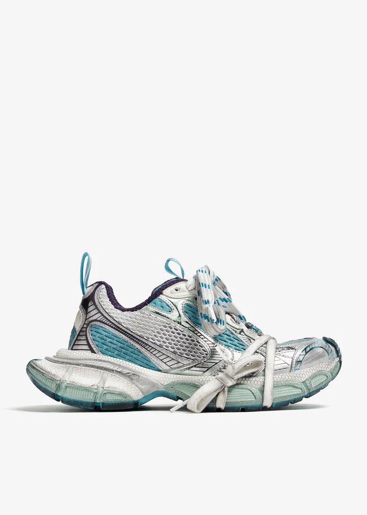 Balenciaga o1bcso1str0426 3XL Extreme Lace Sneakers in Multicolor Size US 5 / IT 35 - 1 Thumbnail