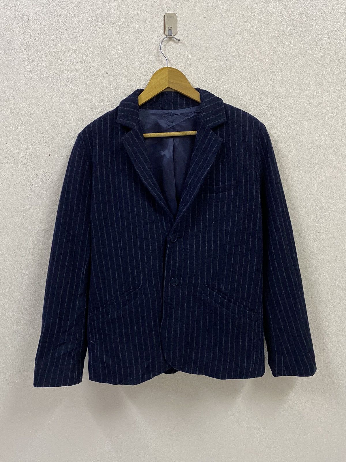 agnes b. Agnes B Homme Paris Wool Jacket Size US M / EU 48-50 / 2 - 1 Thumbnail