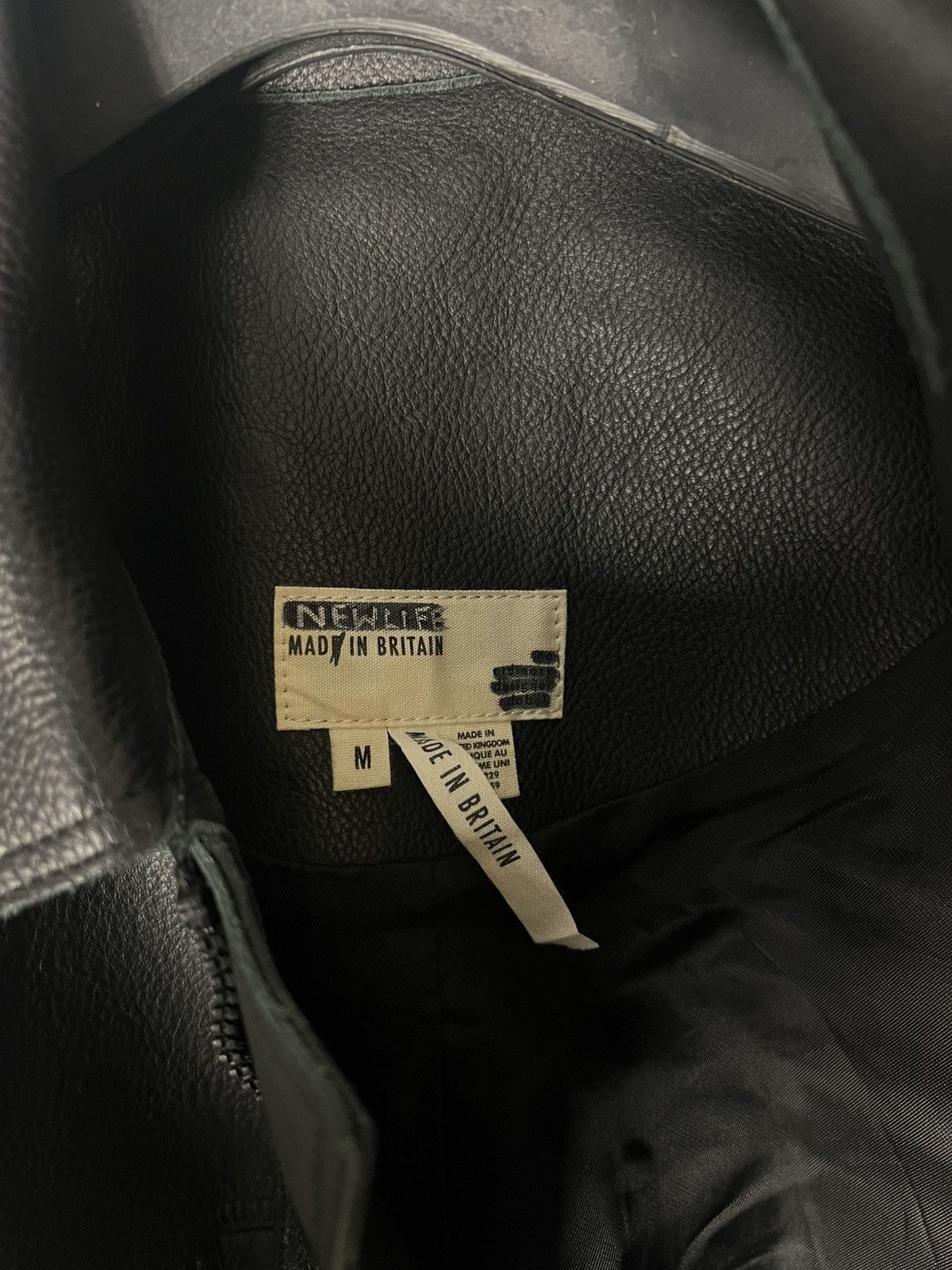Ted Baker × Vintage VERY RARE TED BAKER LEATHER DESIGNER JACKET JAPAN STYLE Y2K Size US M / EU 48-50 / 2 - 7 Thumbnail