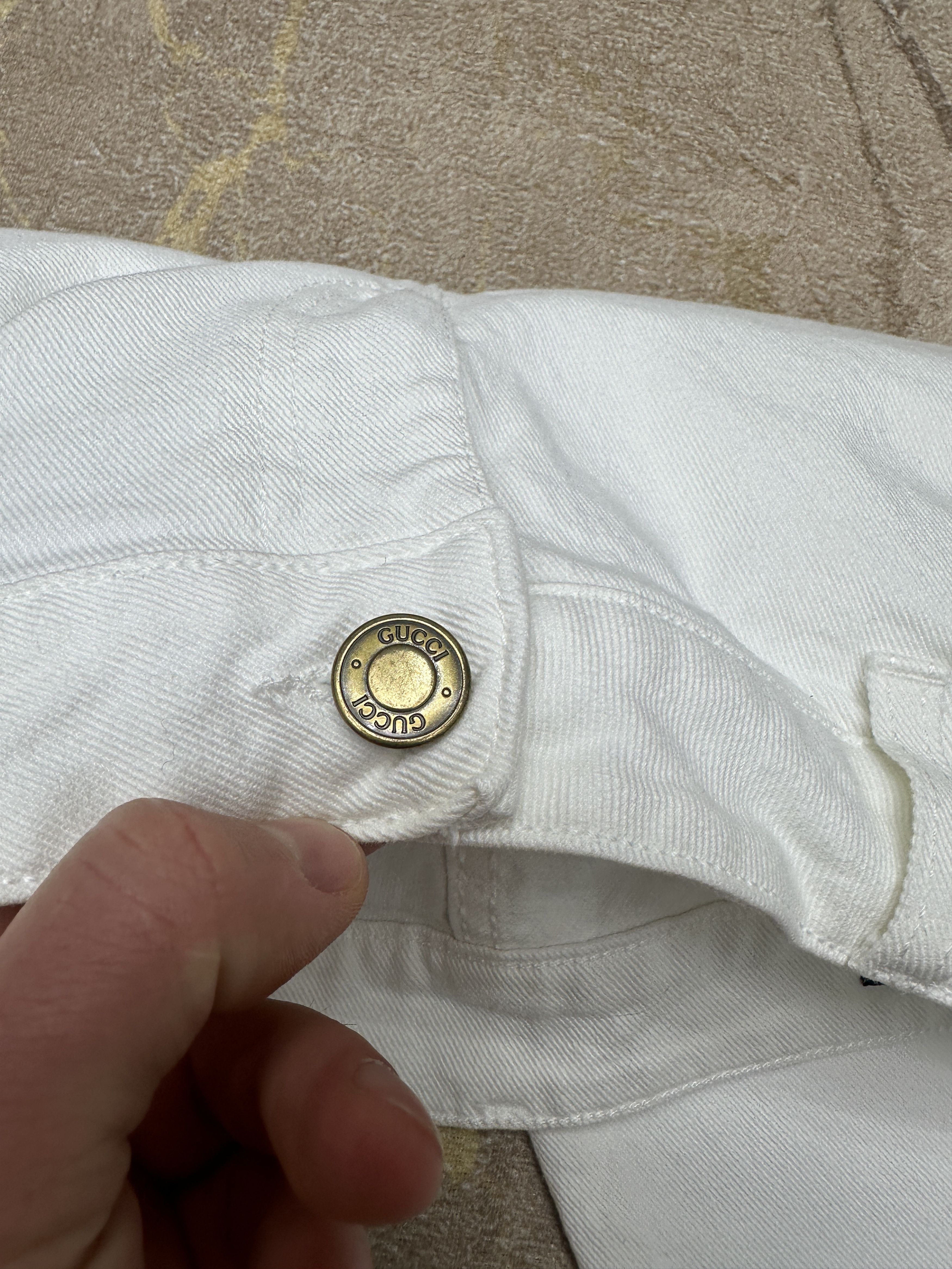 Gucci Luxury Gucci Denim Short Pants Bermudas Size 44 IT 31 32 in Size US 28 / EU 44 - 9 Thumbnail