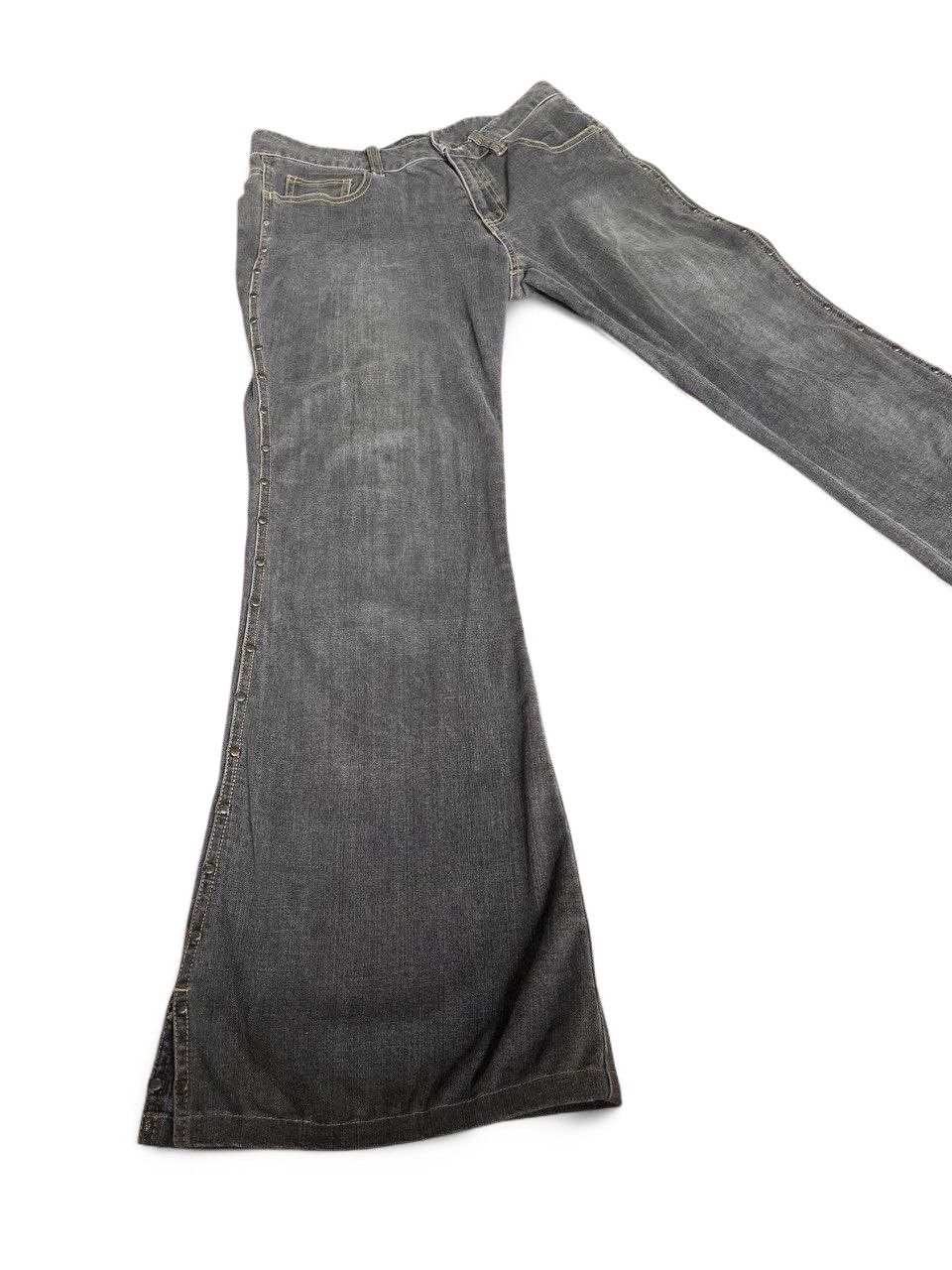 Tornado Mart Flare Jeans Oririn sideline faded black bootcut wideleg Size US 28 / EU 44 - 3 Thumbnail