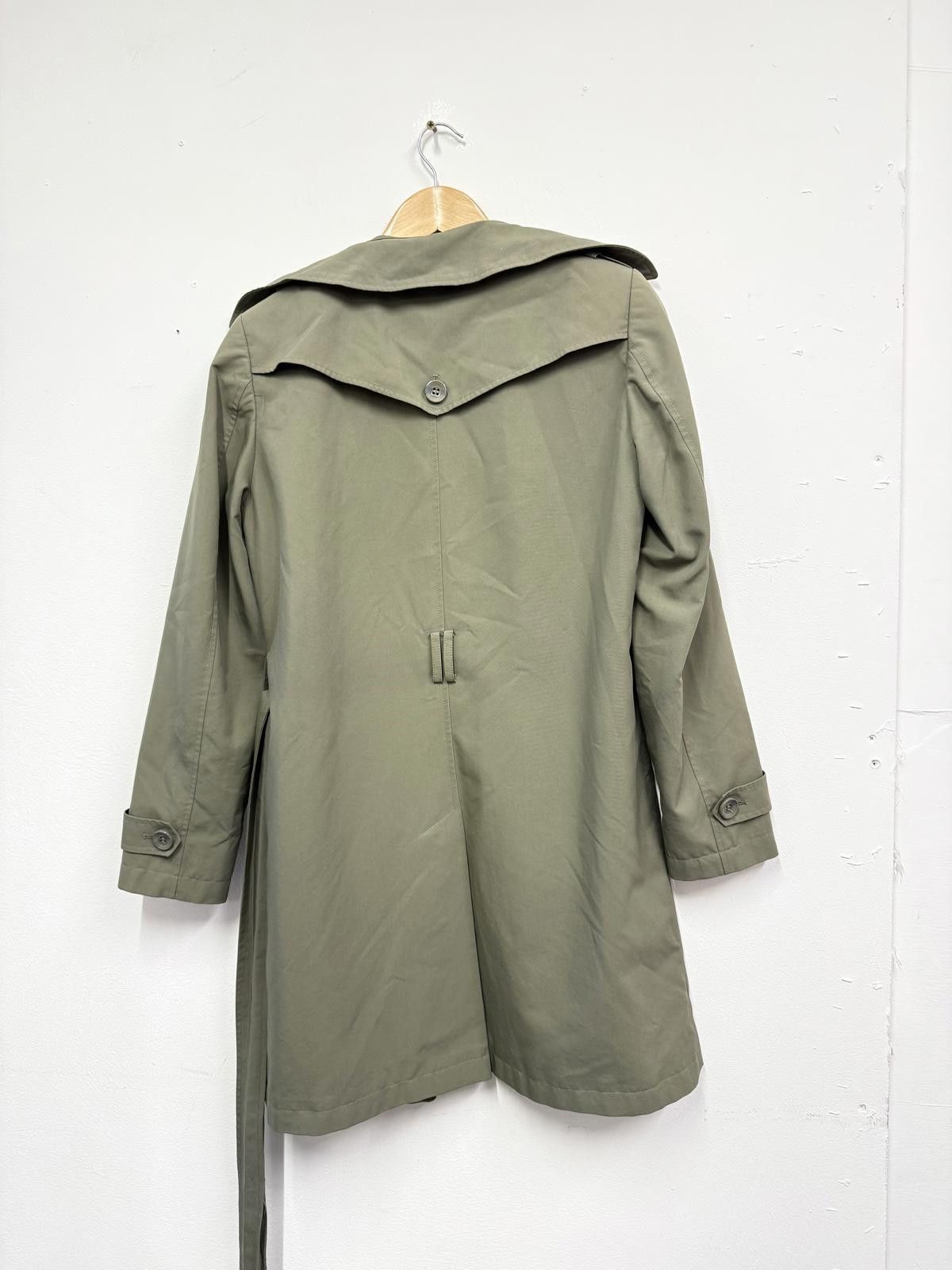 M.E. Sport M&S Khaki Green 2 Part Set Trench Coat UK 14 EUR 42 Size L / US 10 / IT 46 - 2 Thumbnail