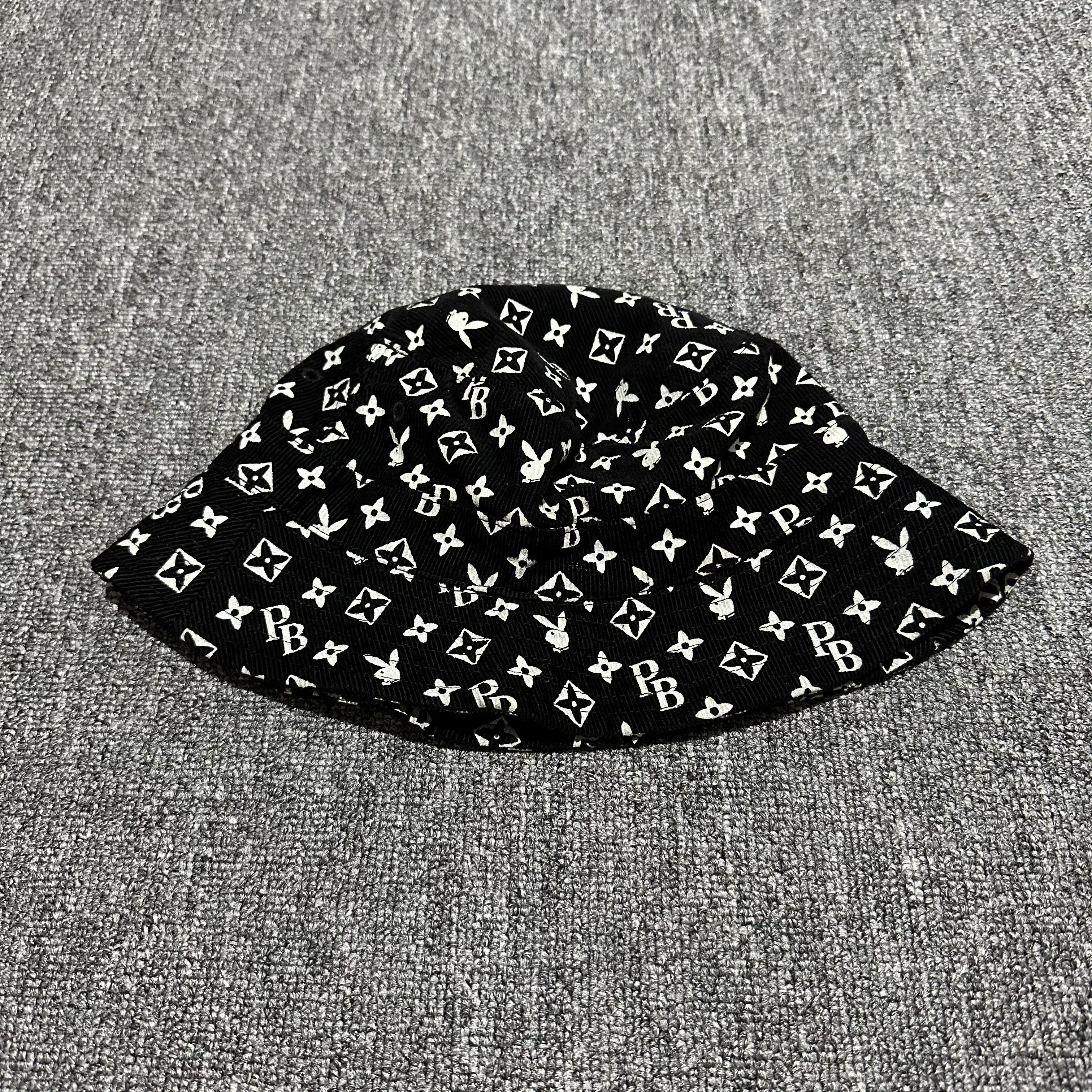 Playboy Vintage Playboy Louis Vuitton Corduroy Bucket Hat Size ONE SIZE - 1 Thumbnail