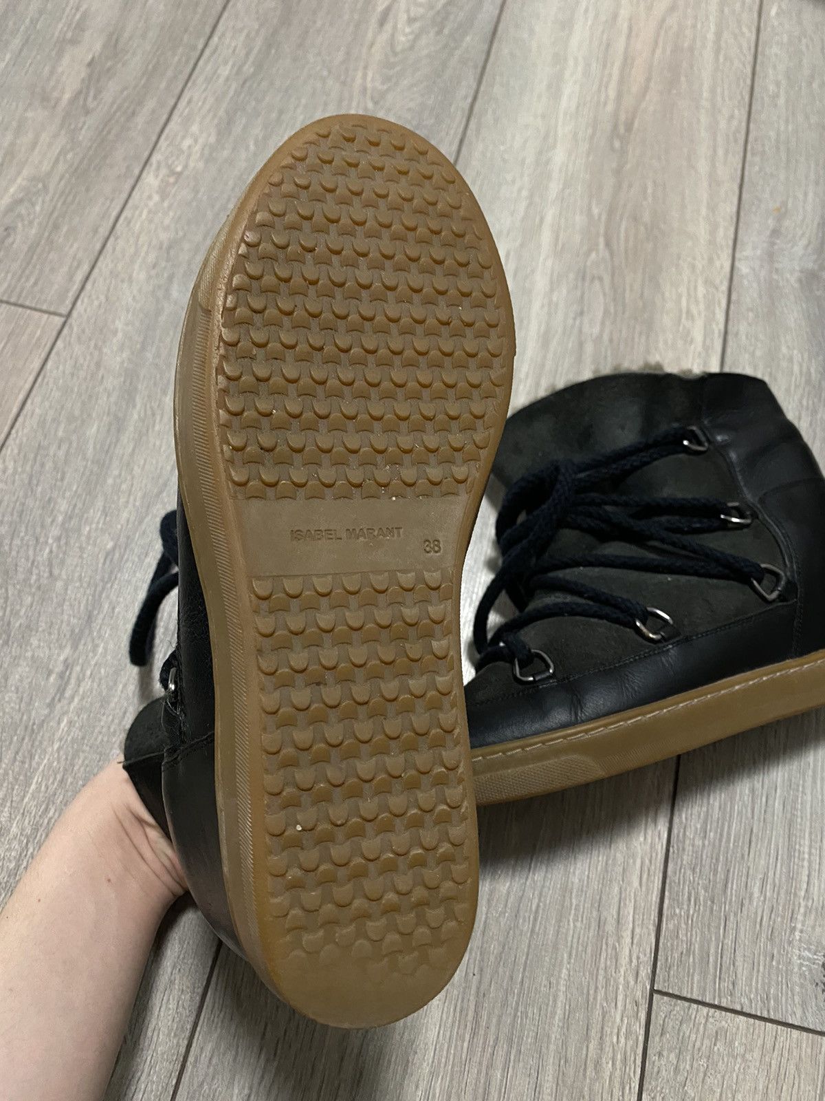 Isabel Marant Vintage Isabel Marant Nowles Ski Boots Suede Leather Wedge Size US 8 / IT 38 - 3 Thumbnail