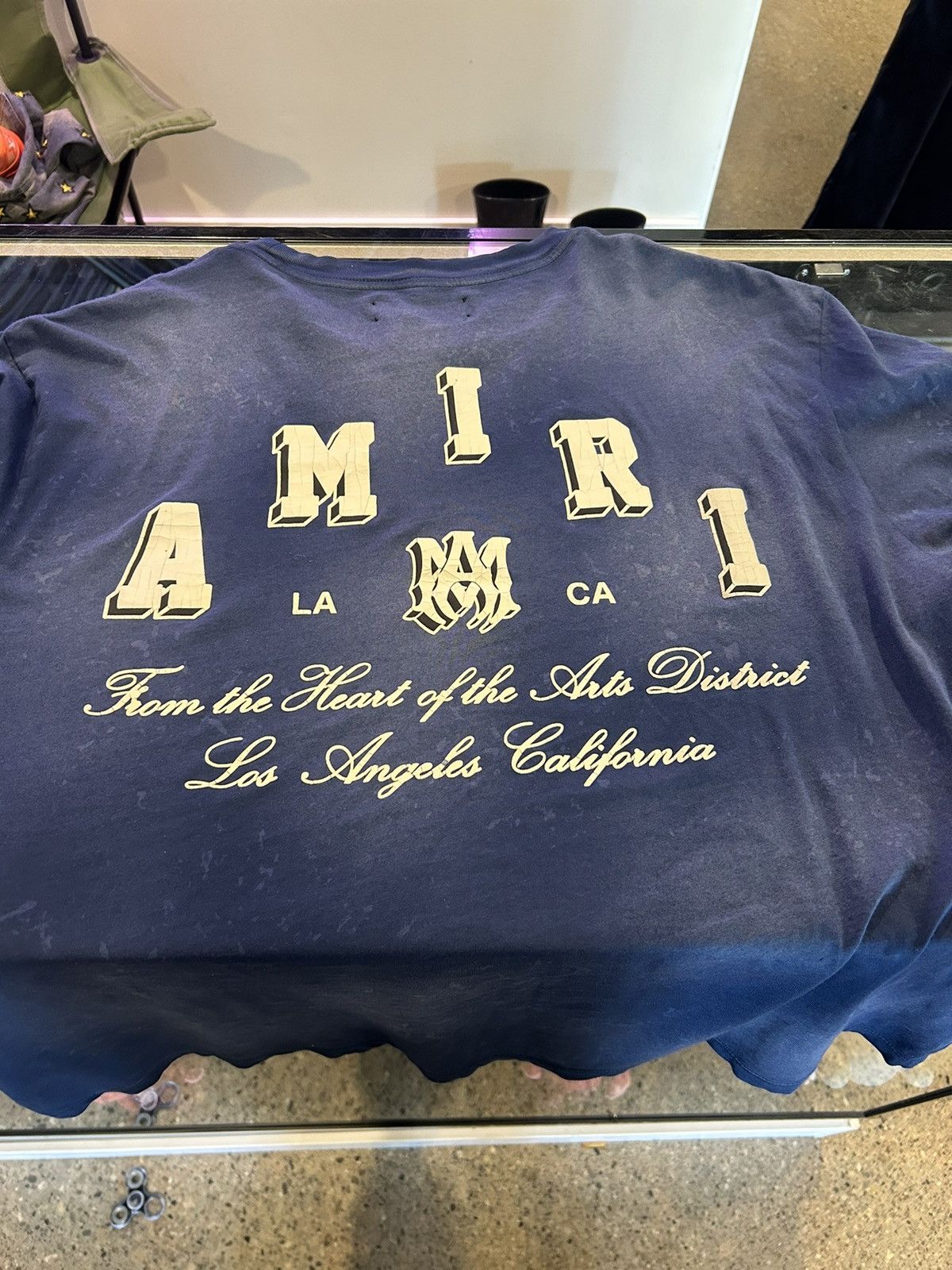 Amiri Navy blue amiri los Angeles exclusive Size US XL / EU 56 / 4 - 2 Thumbnail