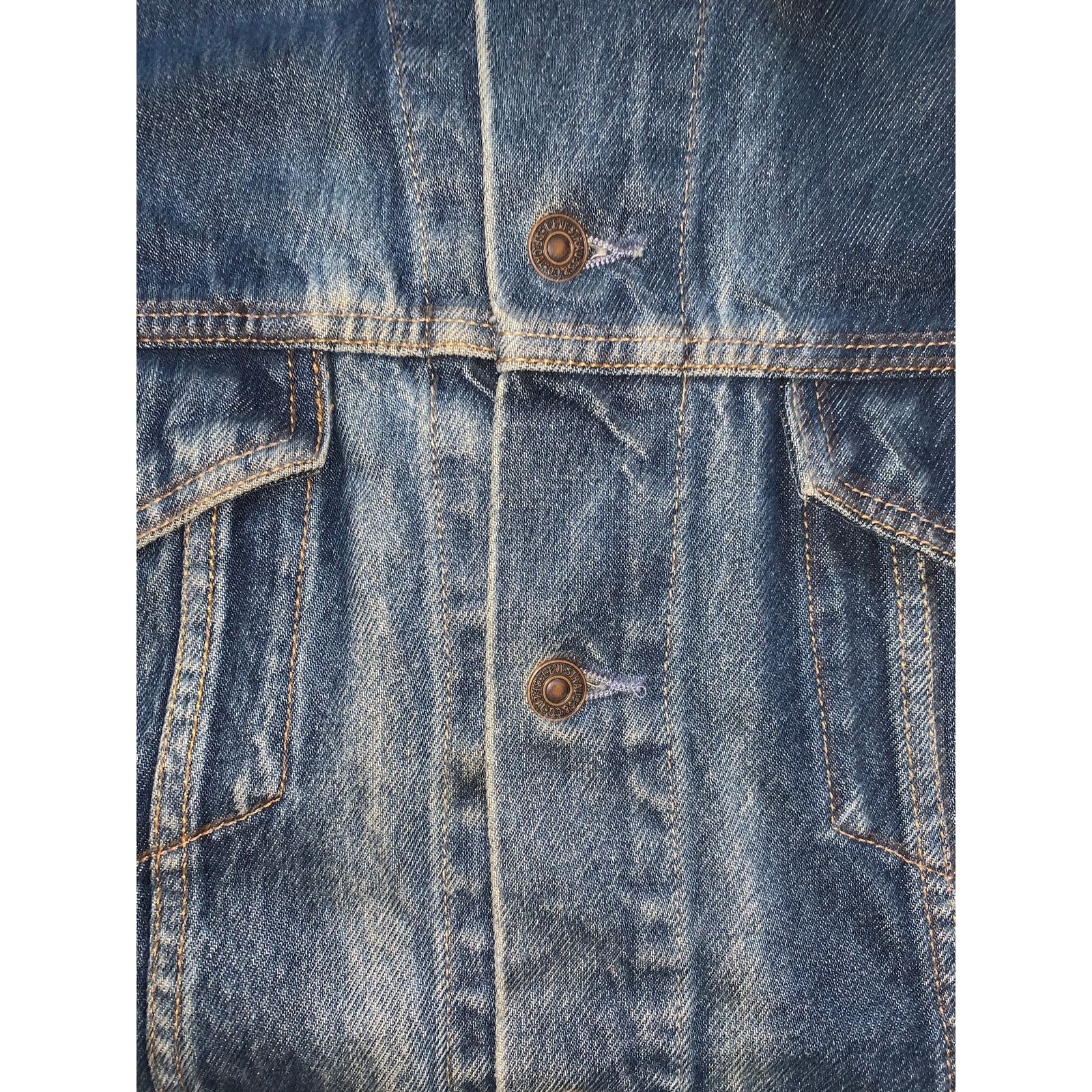 Levi's Levi Strauss Signature Denim Jacket Mens XL Medium Dark Wash Size US XL / EU 56 / 4 - 4 Thumbnail