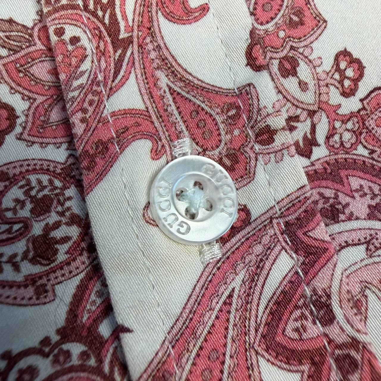 Gucci Gucci Shirt Flowers Print Size US L / EU 52-54 / 3 - 6 Thumbnail