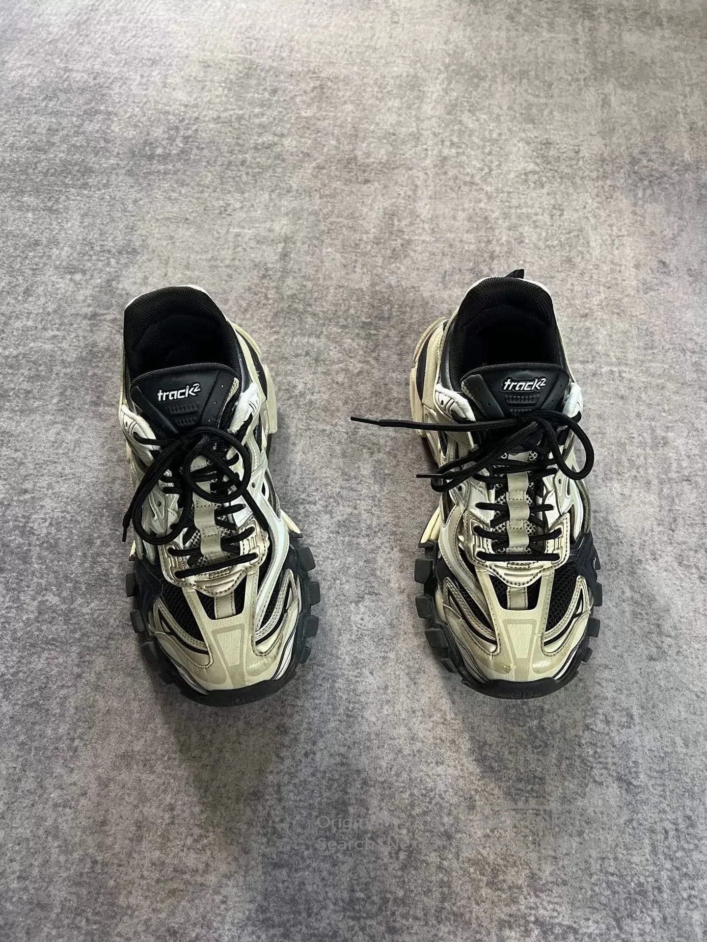 Balenciaga balenciaga beige track sneakers size 9. Size US 9 / EU 42 - 1 Thumbnail