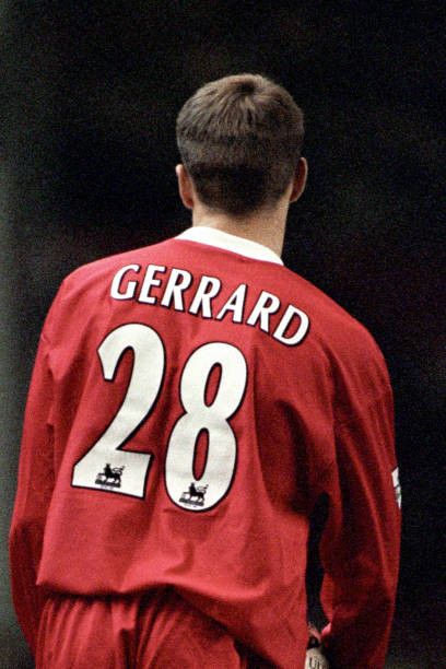 Reebok × Soccer Jersey Liverpool home 1998/1999 debut gerrard jersey ...