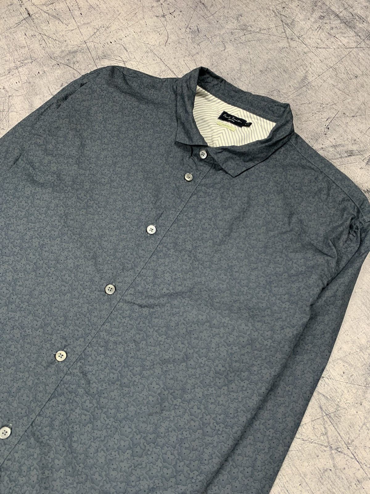 Paul Smith Paul Smith Floral Shirt Long Sleeve Buttons Up Men’s Top XXL Size US XXL / EU 58 / 5 - 4 Thumbnail