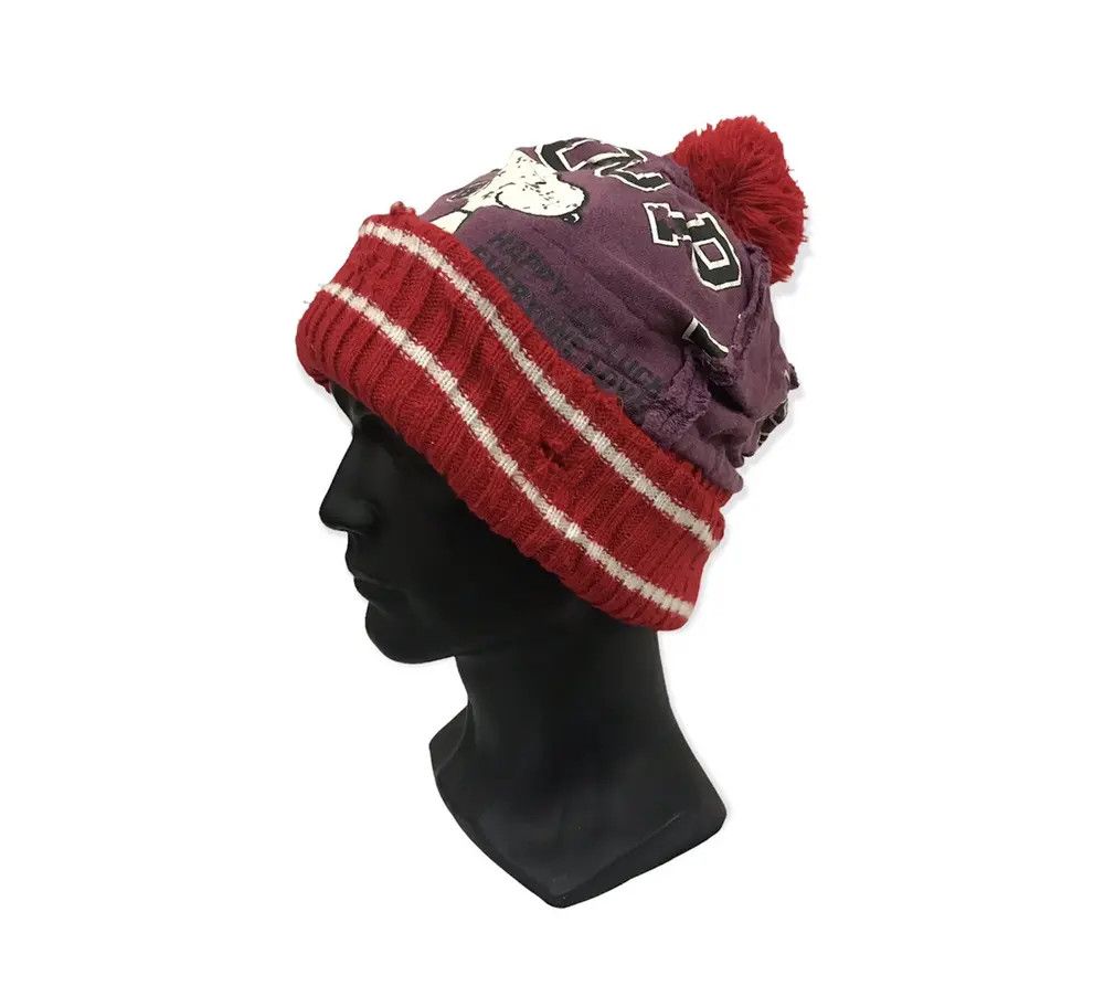 Peanuts × Vintage Snoopy Bobble Beanie Hat Size ONE SIZE - 1 Thumbnail