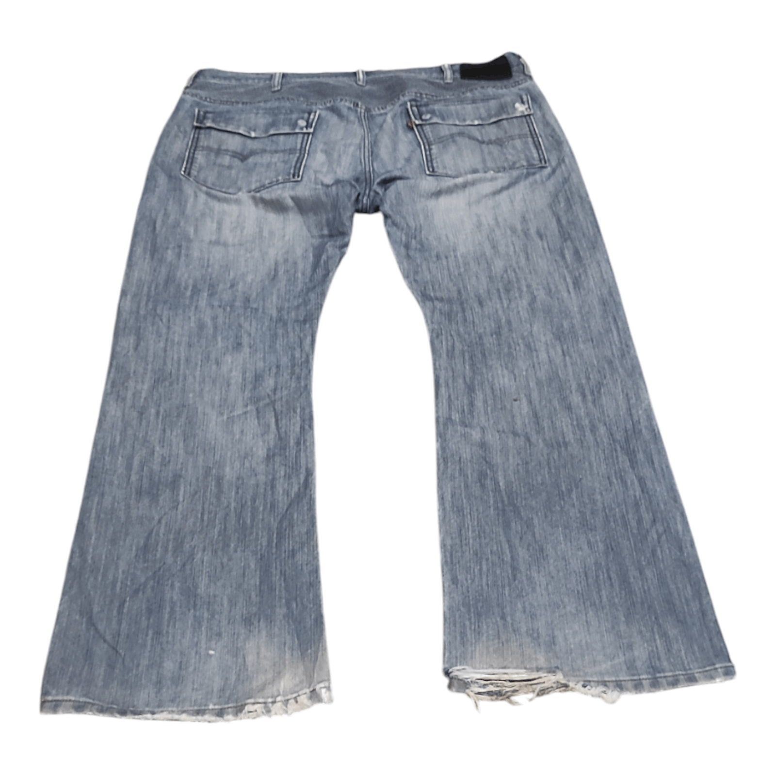 Levi's Vintage Levis 527 Distressed Boot Cut Jeans Size US 38 / EU 54 - 5 Thumbnail