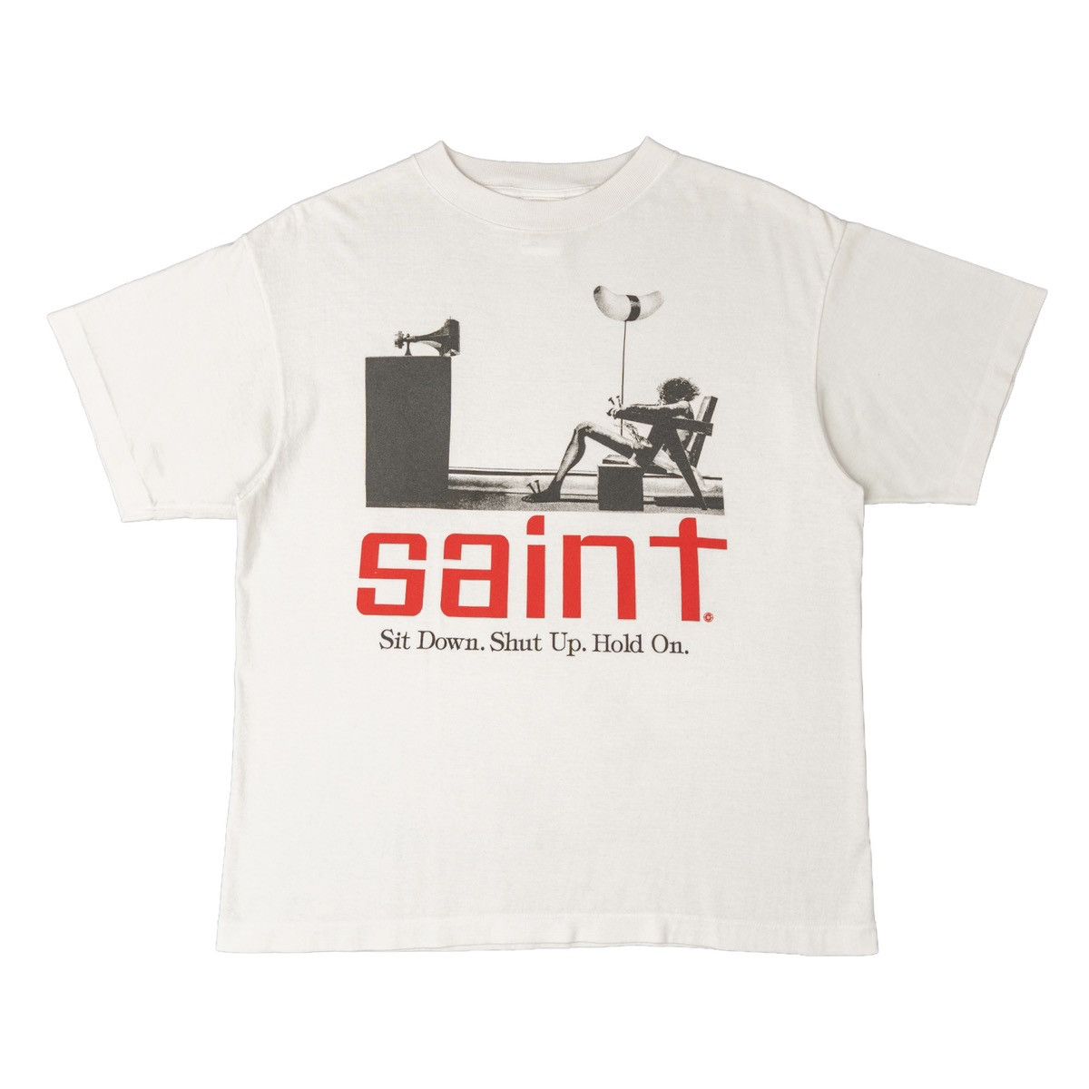 Saint Michael Sit Down Short Sleeve Tee Shirt White Multi Size US S / EU 44-46 / 1 - 1 Thumbnail