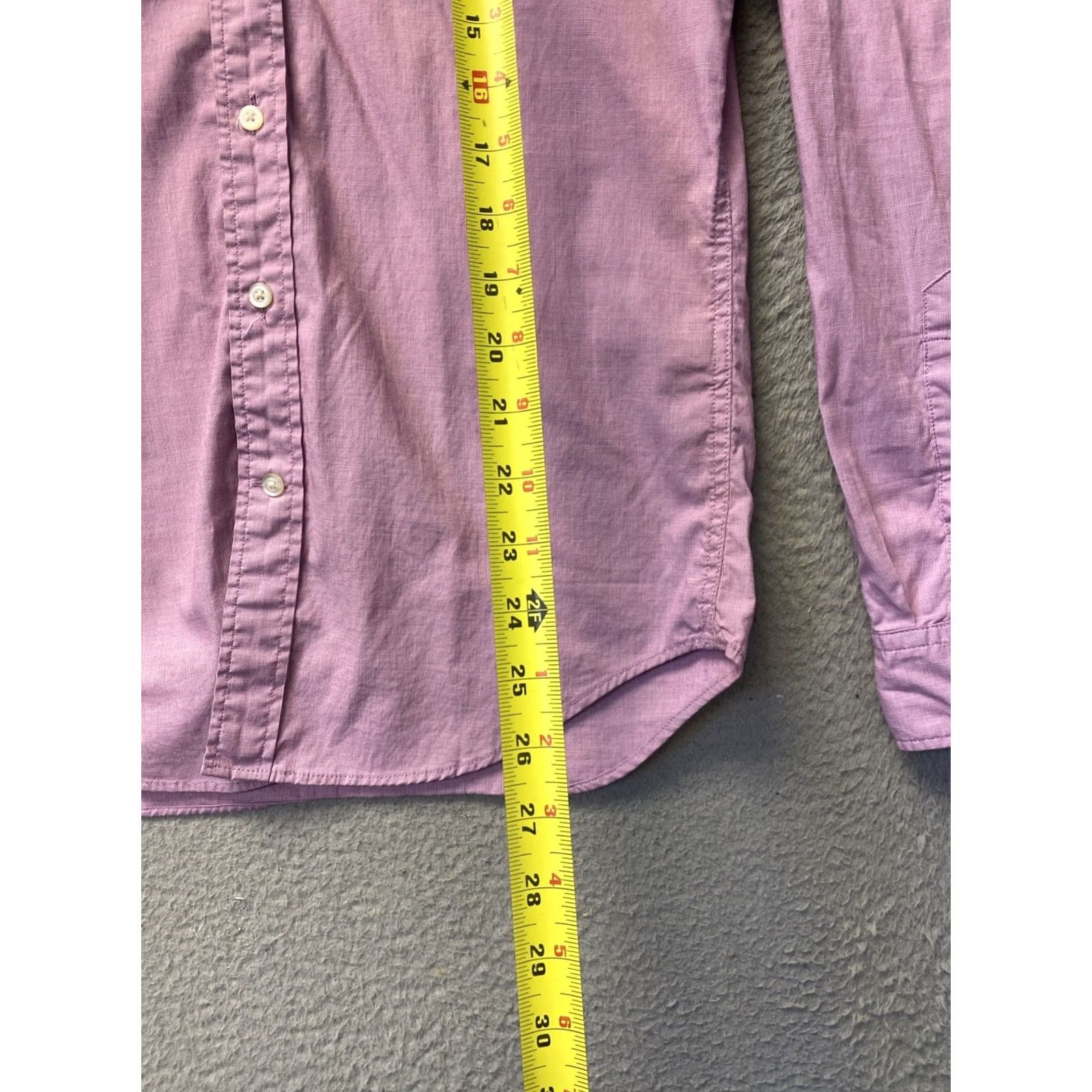 Banana Republic VINTAGE Banana Republic Shirt Mens Small PINK Plaid Long Sleeve Button Up /0884 Size US S / EU 44-46 / 1 - 6 Thumbnail