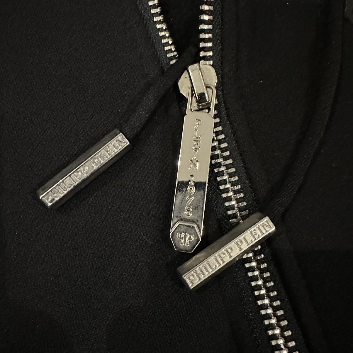 Philipp Plein Philipp Plein Men’s Zip Hoodie Size M-L Size US L / EU 52-54 / 3 - 6 Thumbnail