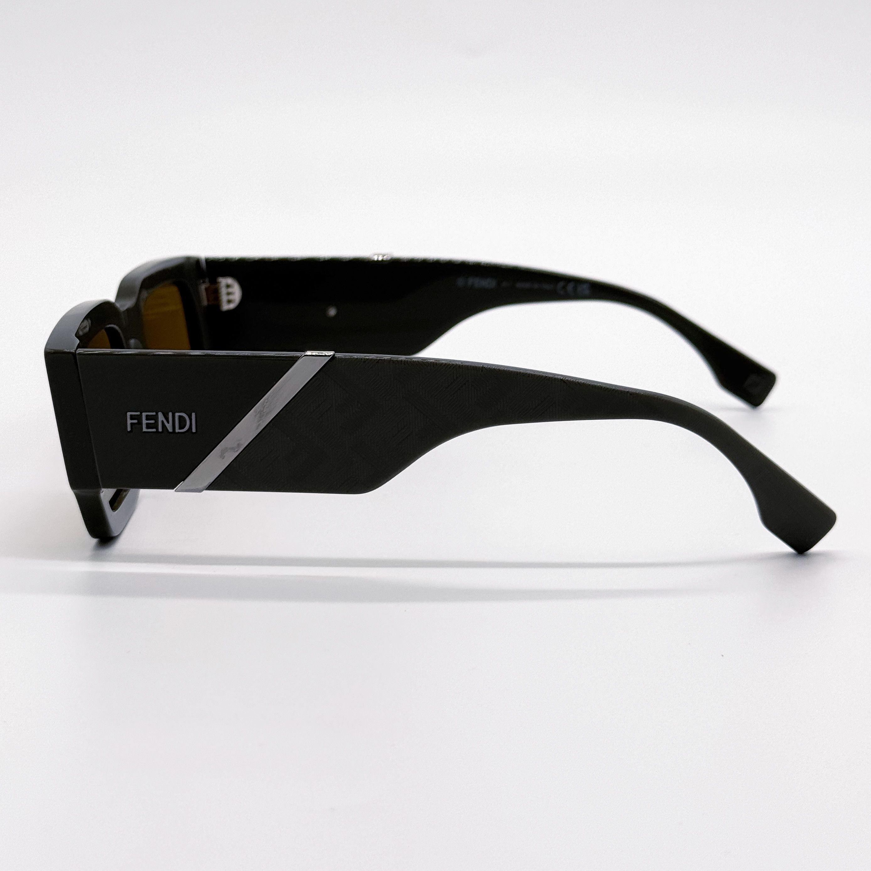 Fendi NEW FENDI FE40131I 20E SQUARE BROWN MEN SUNGLASSES FENDI Size ONE SIZE - 6 Thumbnail