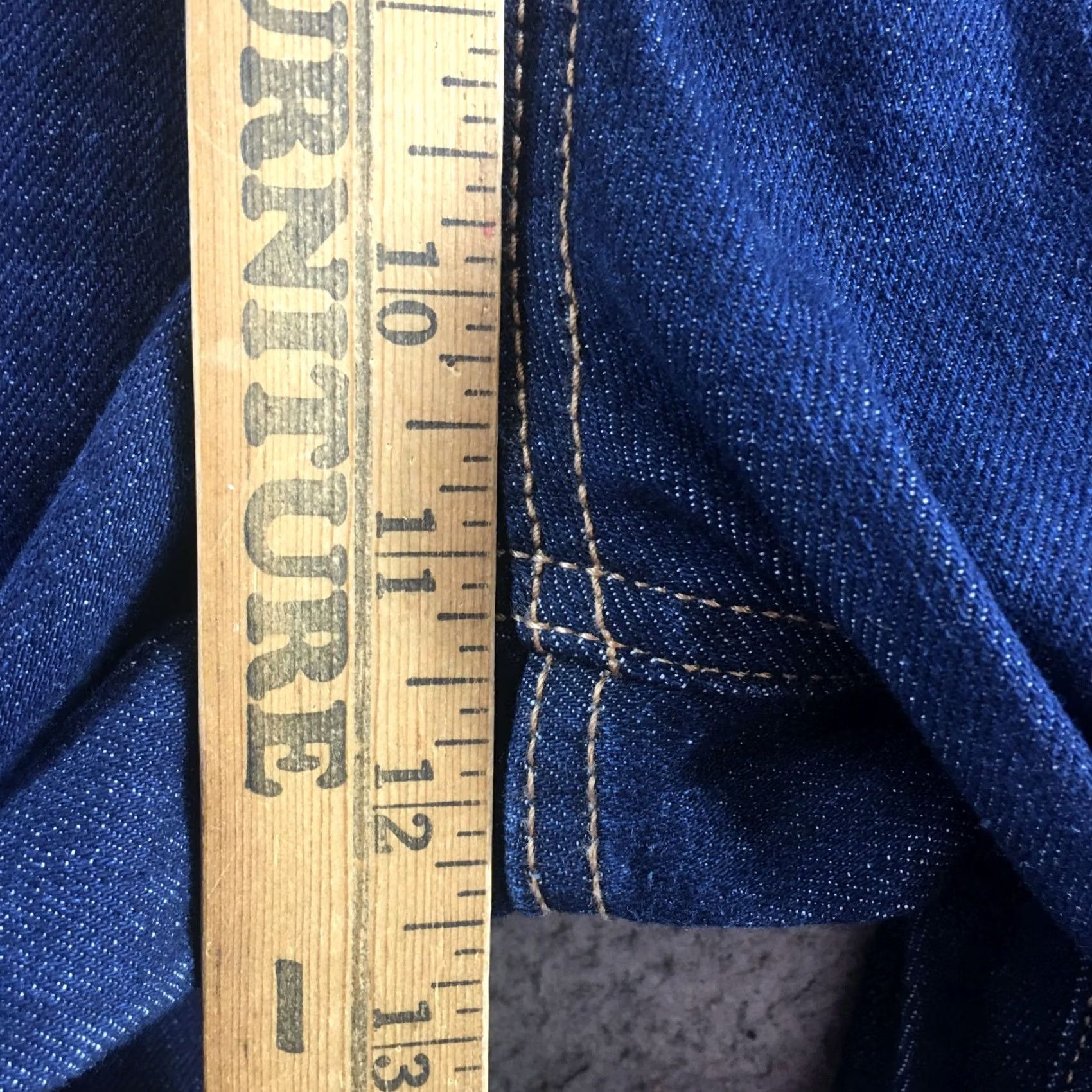 Old Navy Old Navy Skinny Jeans Womens 12 Blue High Rise Dark Wash Zip New Jeans Size 34" / US 12 / IT 48 - 7 Thumbnail