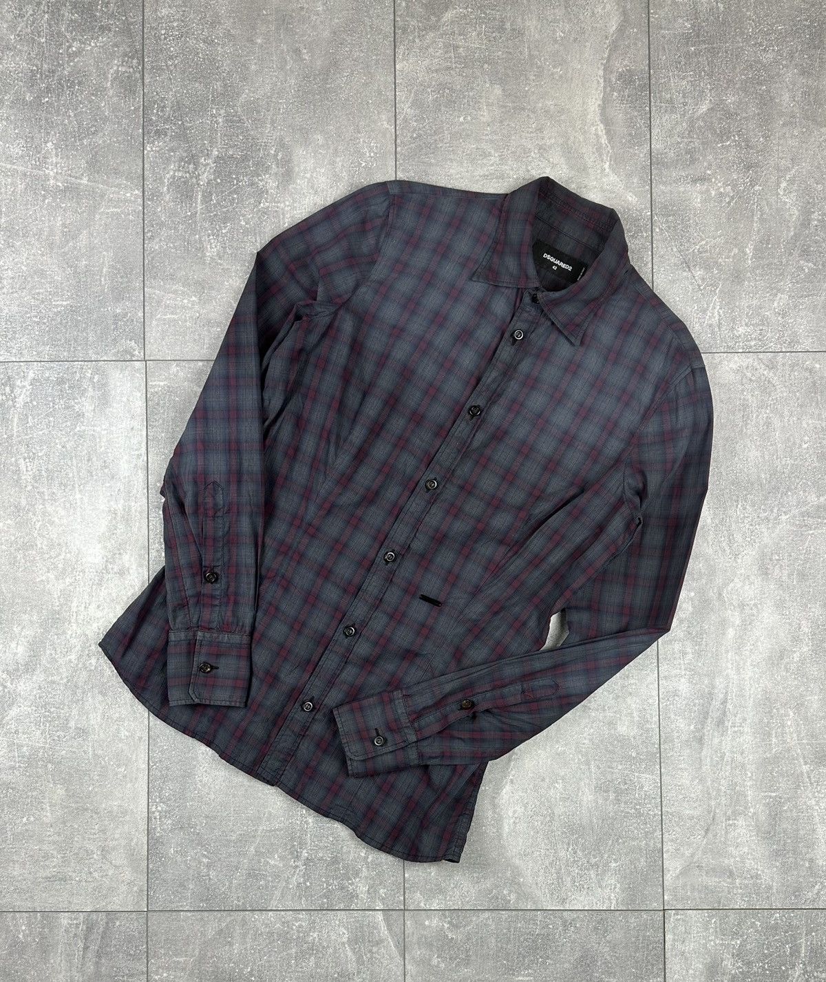 Dsquared2 Dsquared 2 Women’s Luxury Checked Shirt Button Up Size M / US 6-8 / IT 42-44 - 2 Thumbnail