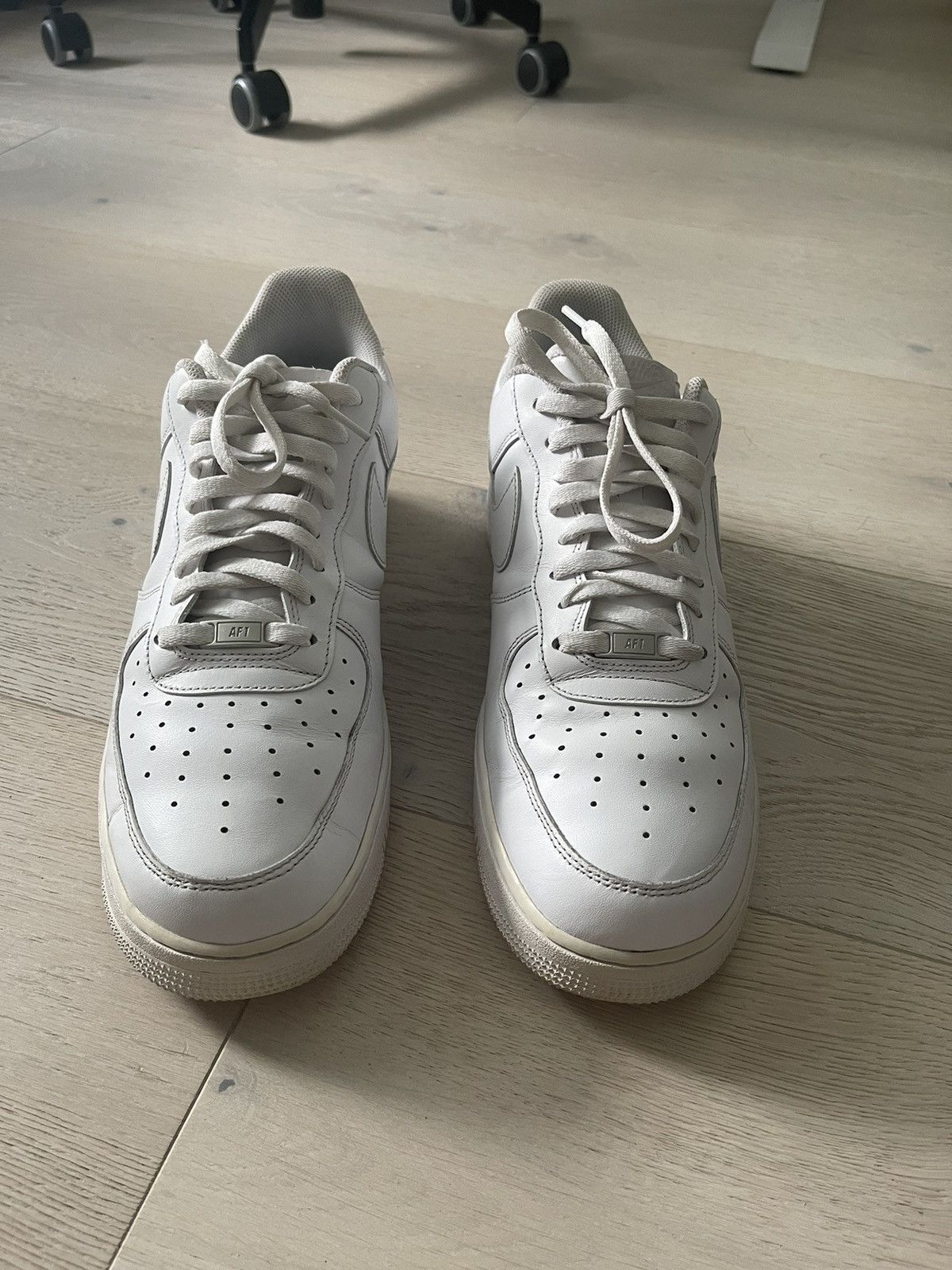 Nike Size 15 Nike AF 1 White Low - Used Size US 15 / EU 48 - 3 Thumbnail