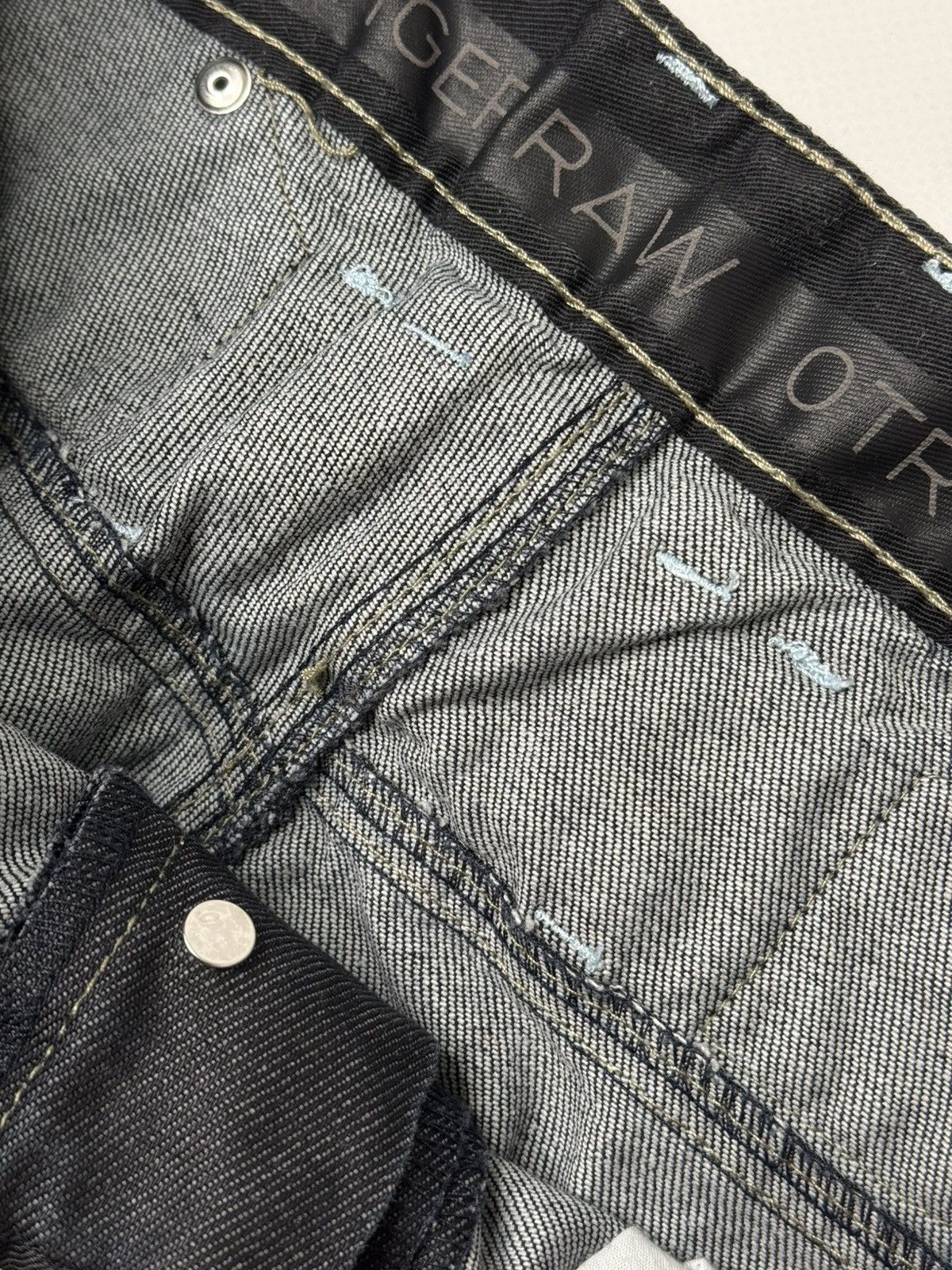 Vintage Vintage avant garde raw denim jeans if6was9 lgb skater sk8 Size US 32 / EU 48 - 5 Thumbnail