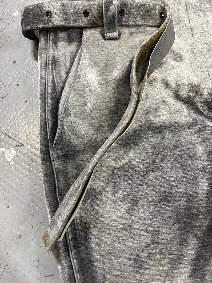 Giorgio Armani AW2018 Giorgio Armani Belted Wide Soft Grey Silver Pants Size US 30 / EU 46 - 13 Thumbnail