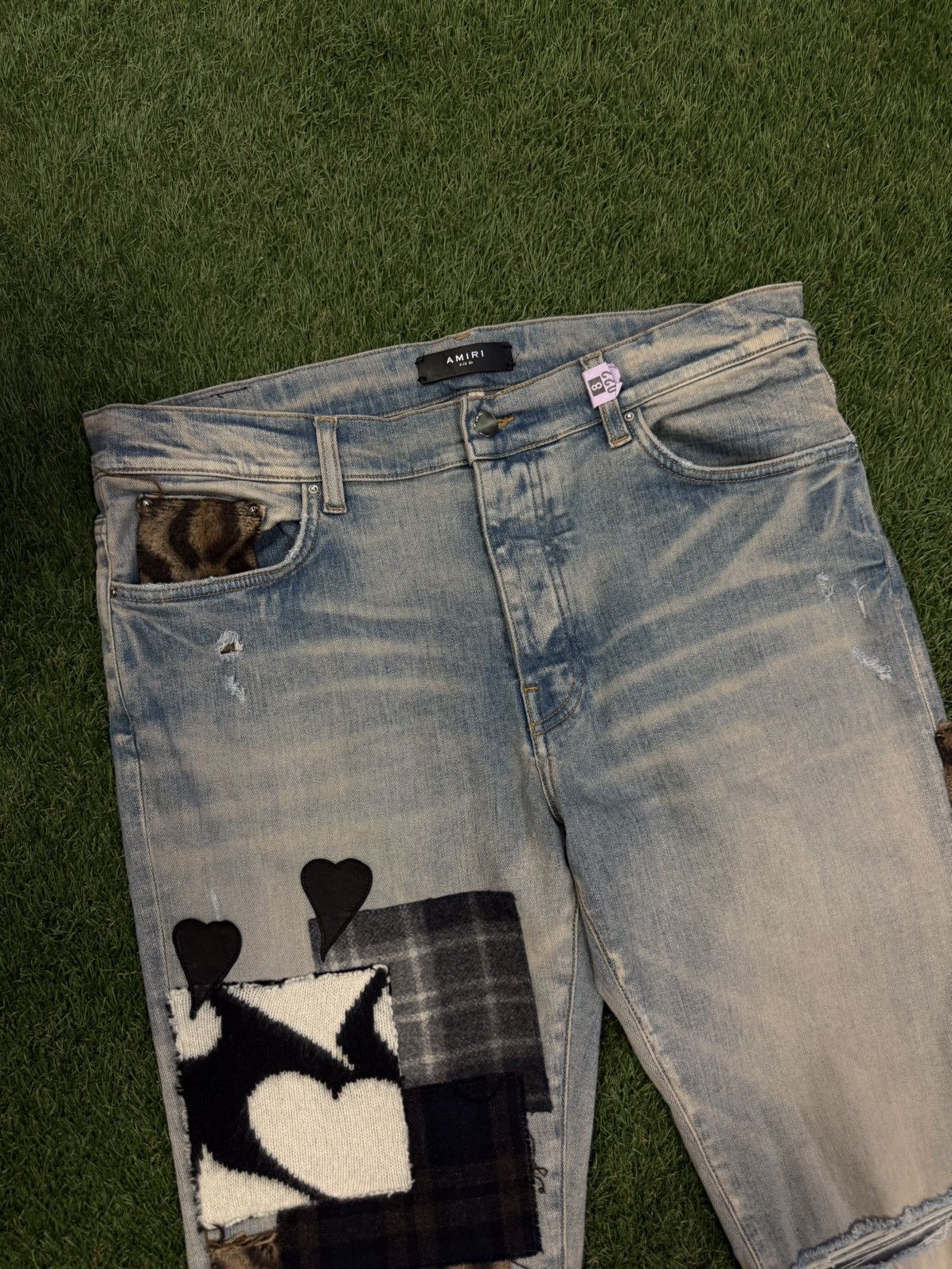 Amiri Amiri Art Patch Denim Pants Size 36 CLEAN 🧼 Size US 36 / EU 52 - 7 Thumbnail