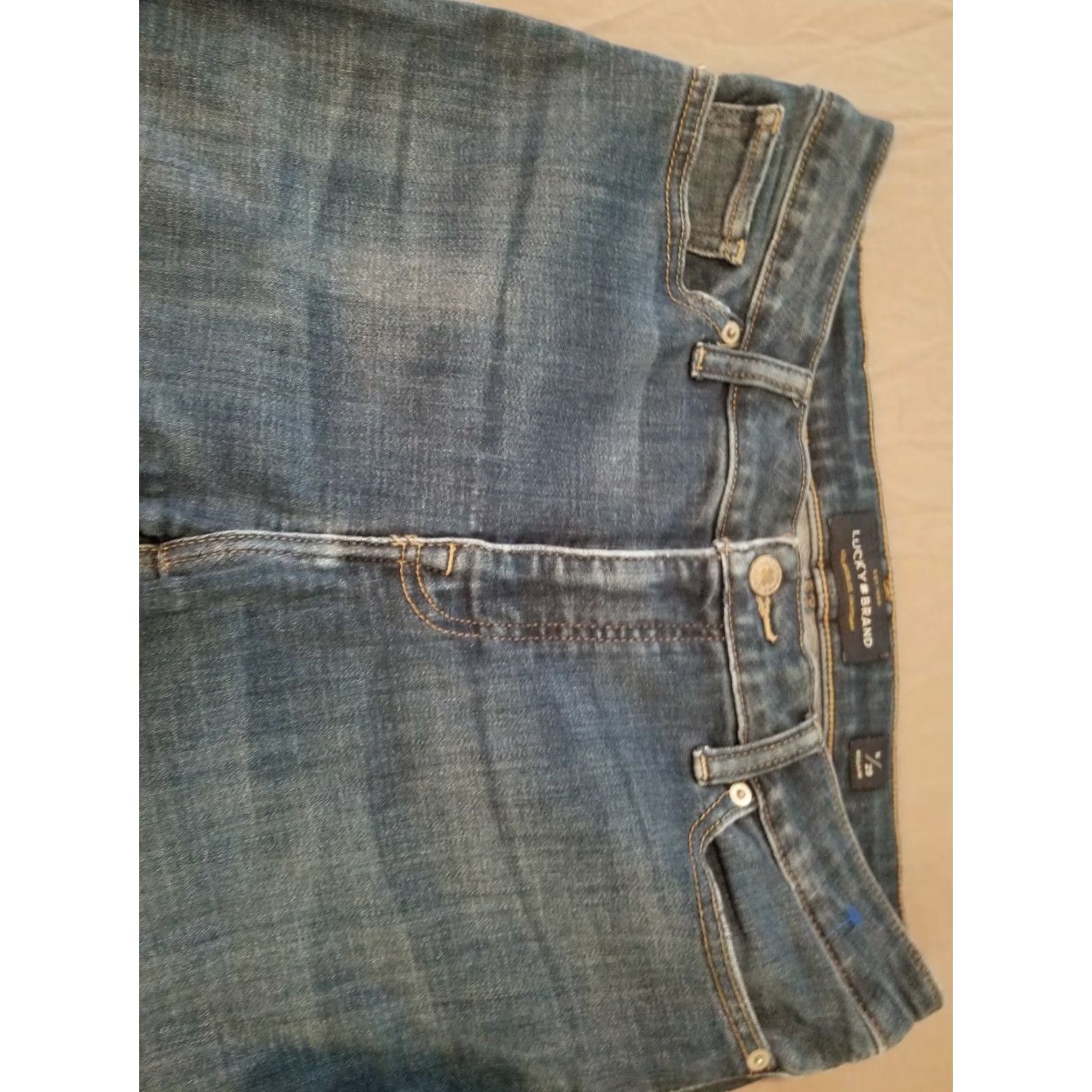 Lucky Brand Lucky Brand Womens Skinny Jeans 8 29 Stretch Denim Pants Size 30" / US 8 / IT 44 - 5 Thumbnail