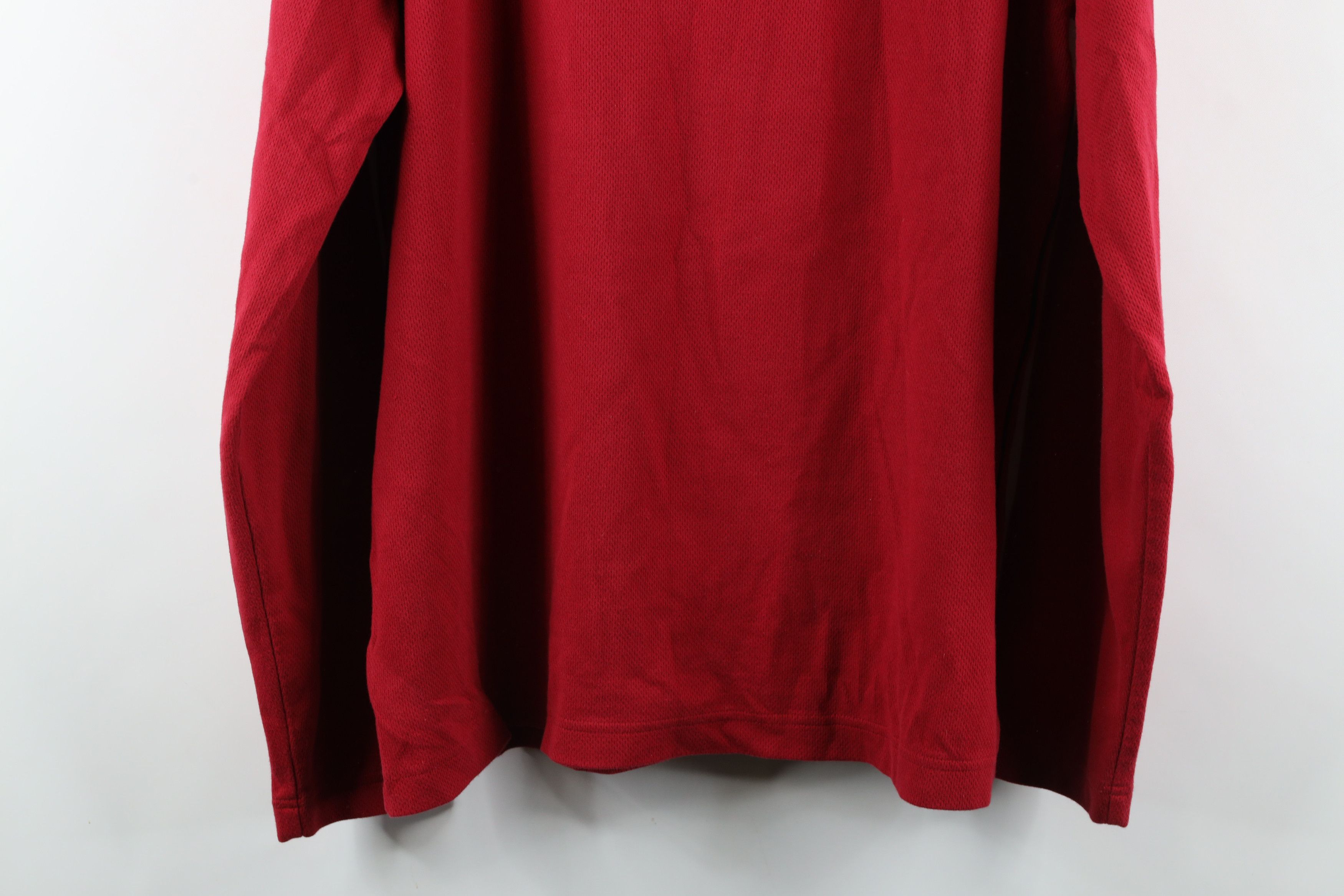Lands' End × Vintage Vintage Lands End Thermal Knit Half Zip Pullover Sweater Size US L / EU 52-54 / 3 - 12 Thumbnail