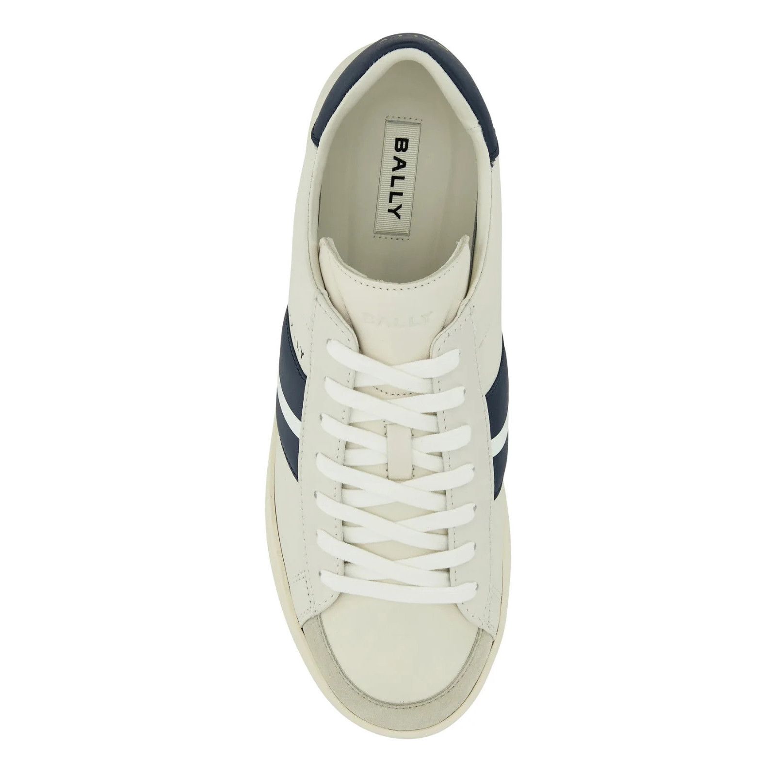 Bally BALLY Thiago White Leather Sneakers New & Authentic (Men's s Size US 7 / EU 40 - 4 Thumbnail