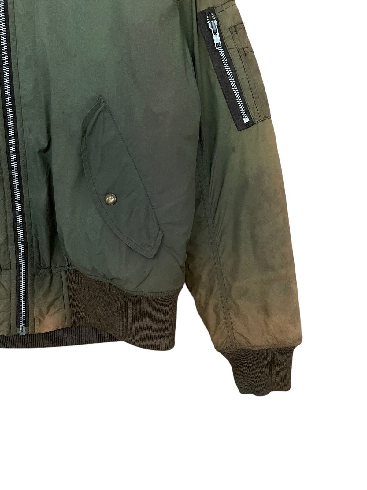 Alpha Industries Vintage Brand Alpha Industries Sun Faded Jacket 1990s Size US M / EU 48-50 / 2 - 4 Thumbnail