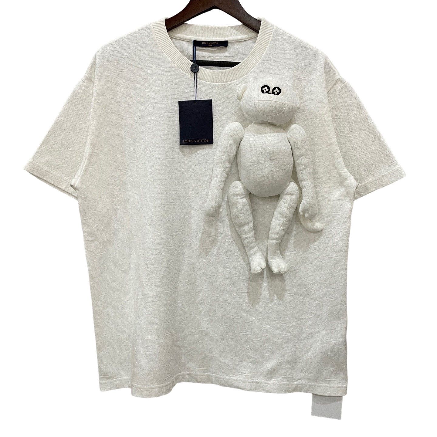 Louis Vuitton Louis Vuitton Monogram 3D Monkey T-Shirt XL Size US XL / EU 56 / 4 - 1 Thumbnail