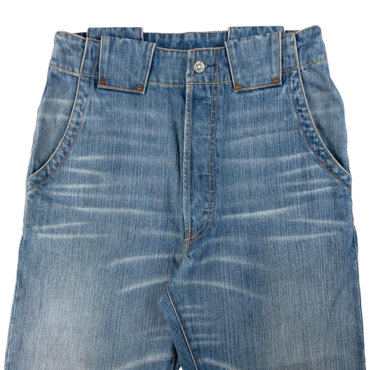 Evisu Vintage Evisu Debossed Double Gull Japanese Denim Jeans W31 Size US 31 - 4 Thumbnail