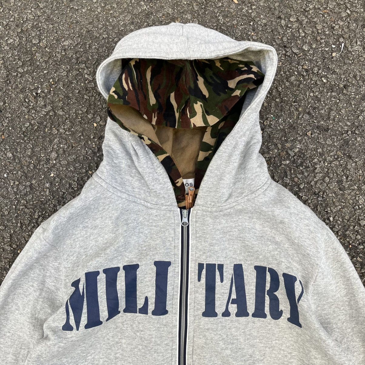 Hysteric Glamour Barcedos Hybrid Double Layer Military Zip Hoodie LGB Styled Size US L / EU 52-54 / 3 - 3 Thumbnail