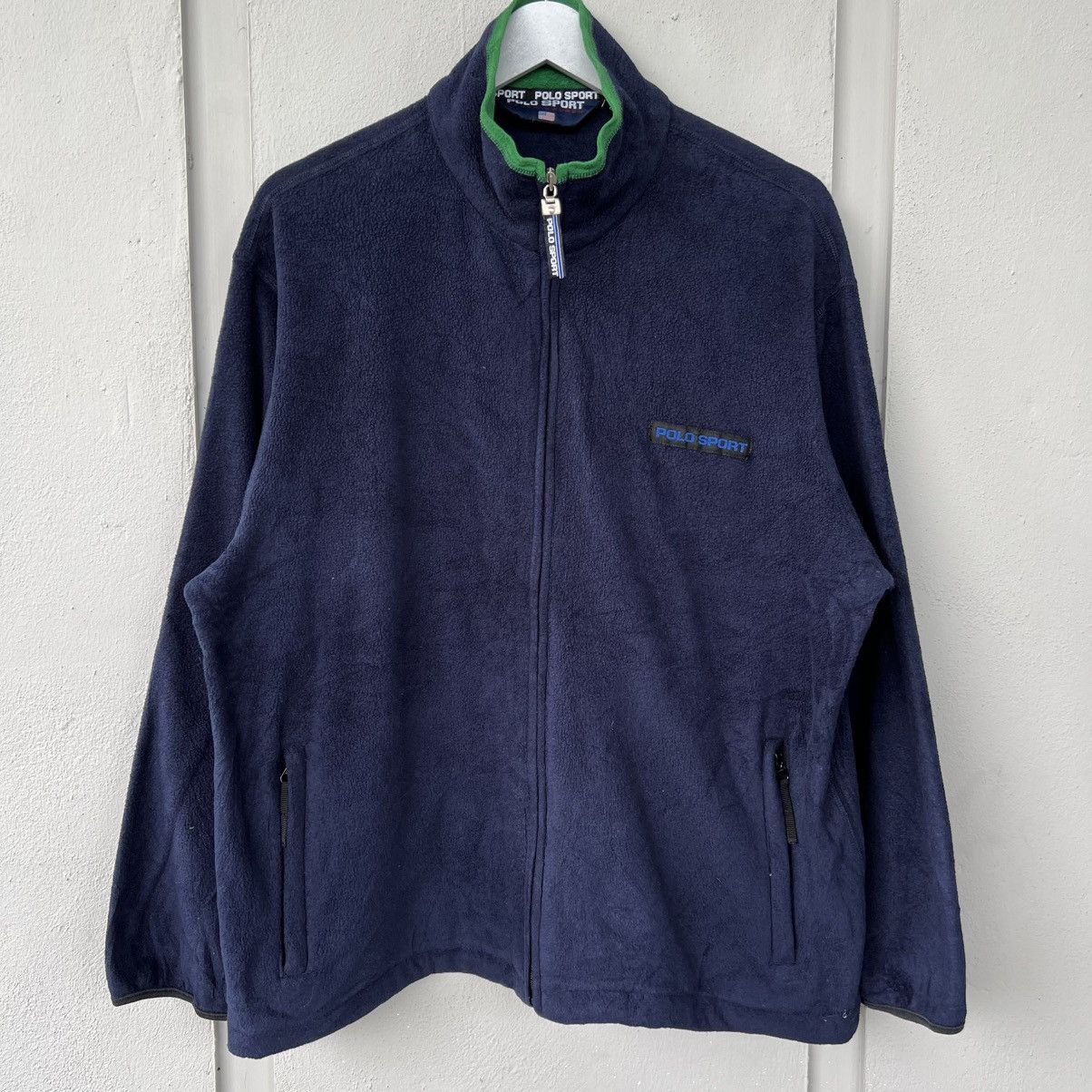 Polo Ralph Lauren Vintage Polo Sport Ralph Lauren Fleece Jacket Size US M / EU 48-50 / 2 - 4 Thumbnail