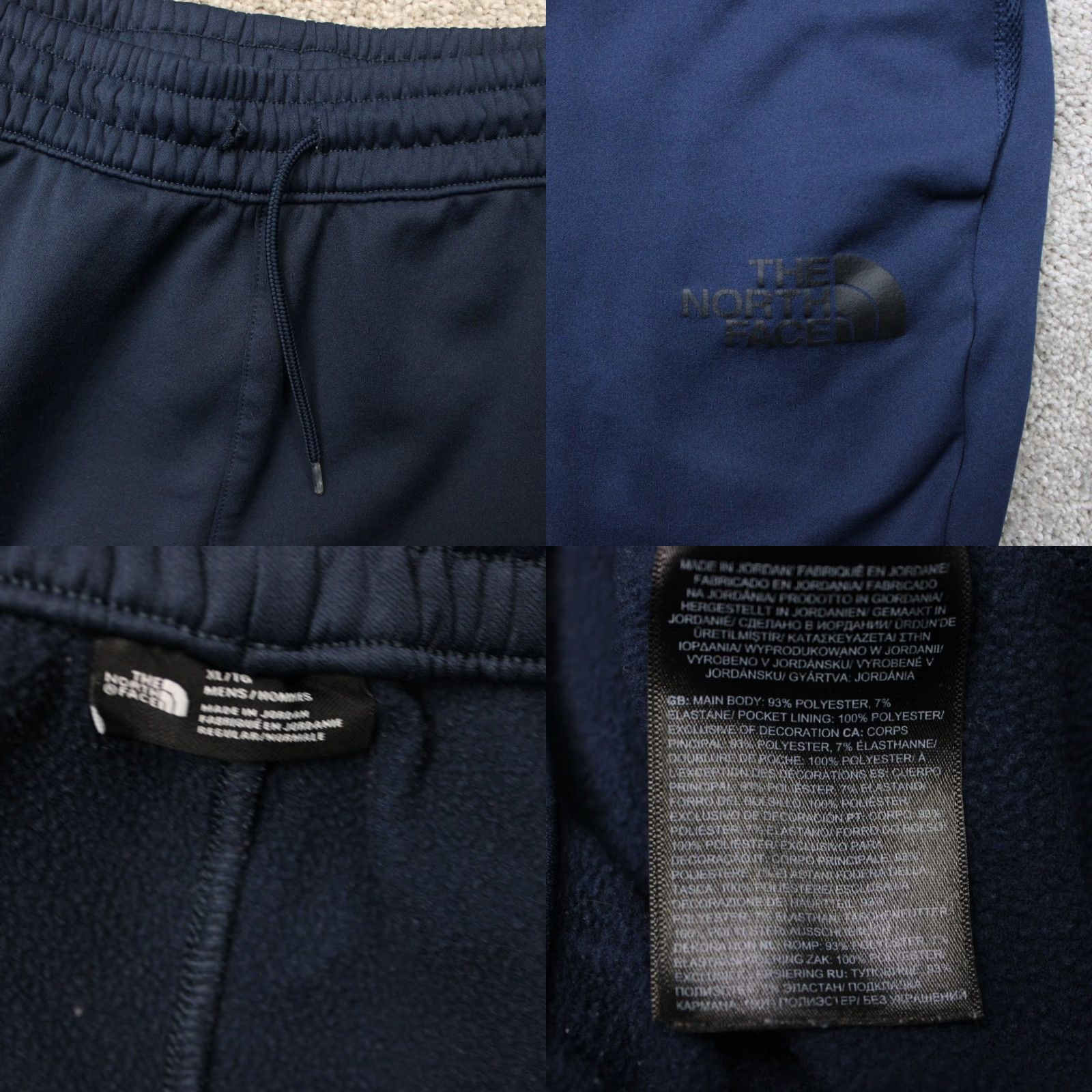 The North Face The North Face Pants Mens XL Blue Horizon Performance Fleece Sweatpants Joggers Size US 36 / EU 52 - 8 Thumbnail