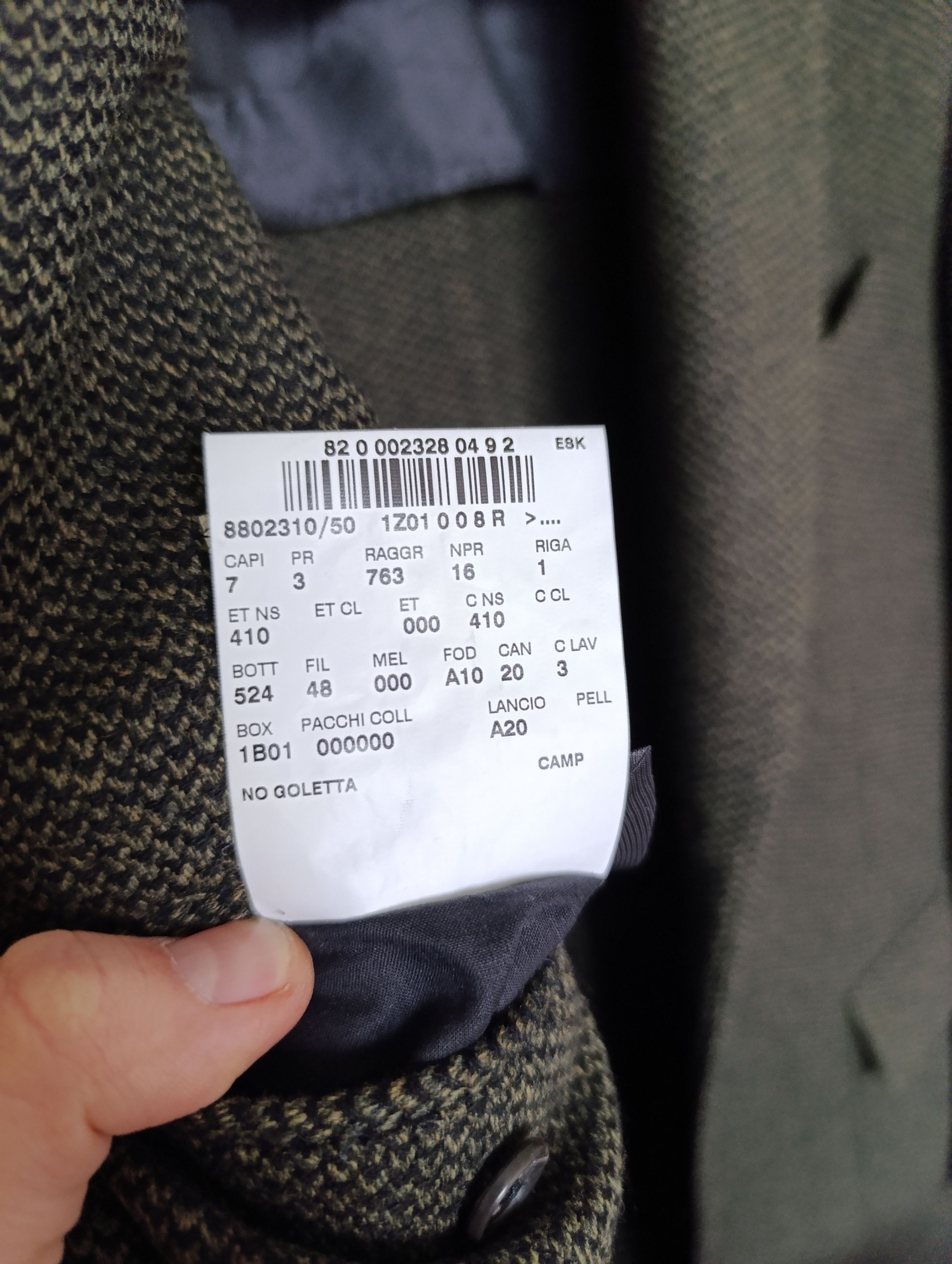 Corneliani CC COLLECTION CORNELIANI MENS WOOL COATS Size US M / EU 48-50 / 2 - 15 Thumbnail