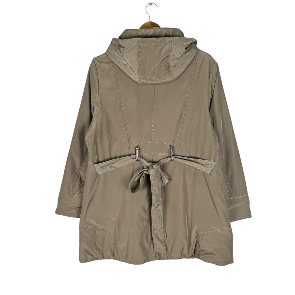 Balmain 🌟BALMAIN HOODIE MONOGRAM INSIDE LONG COAT JACKET Size L / US 10 / IT 46 - 10 Thumbnail