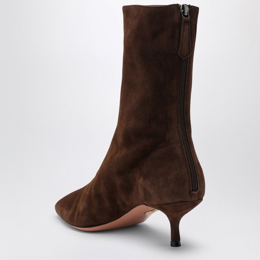 Aquazzura o1d2blof0824 Ankle Boots in Brown Size US 6.5 / IT 36.5 - 4 Thumbnail